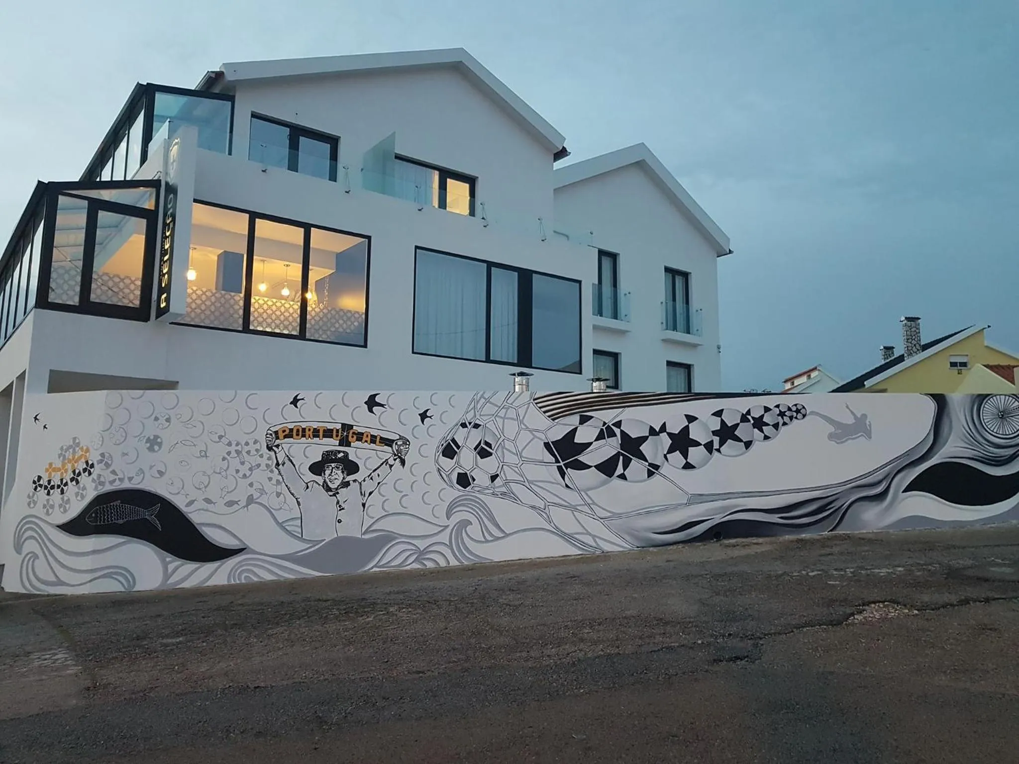 Facade/entrance in Sport Hotel A Seleção