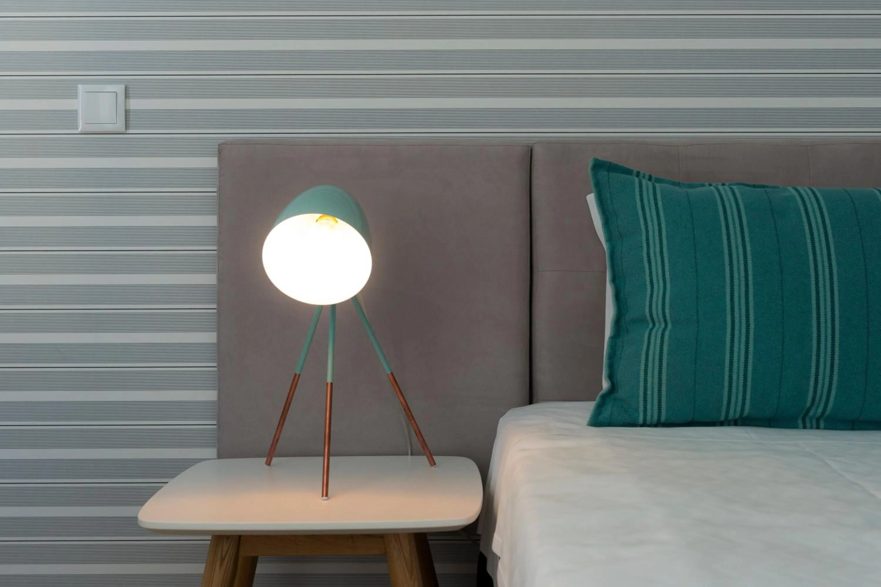 Decorative detail, Bed in Sport Hotel A Seleção