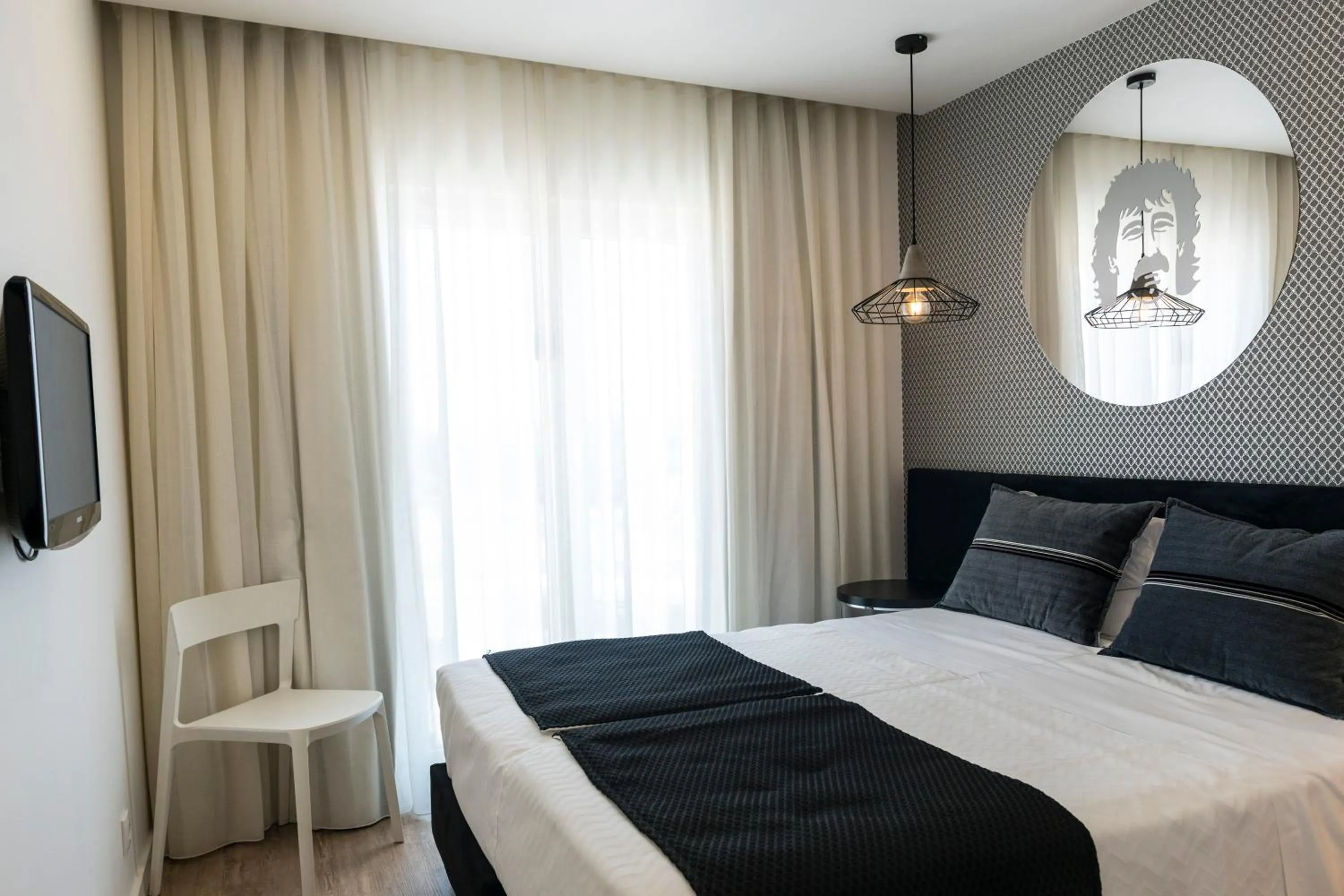 Decorative detail, Bed in Sport Hotel A Seleção