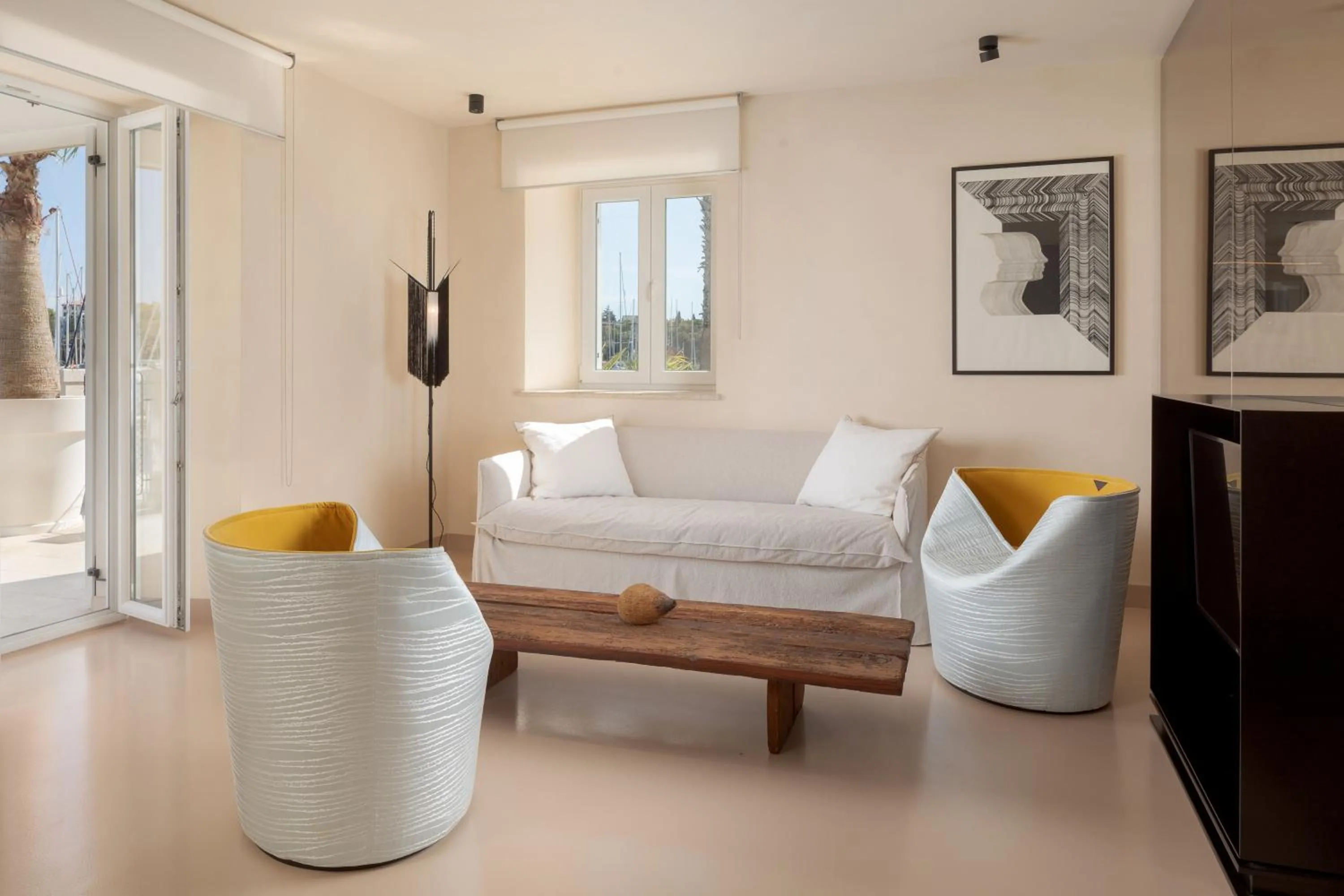 Living room in Ribarska Koliba Resort