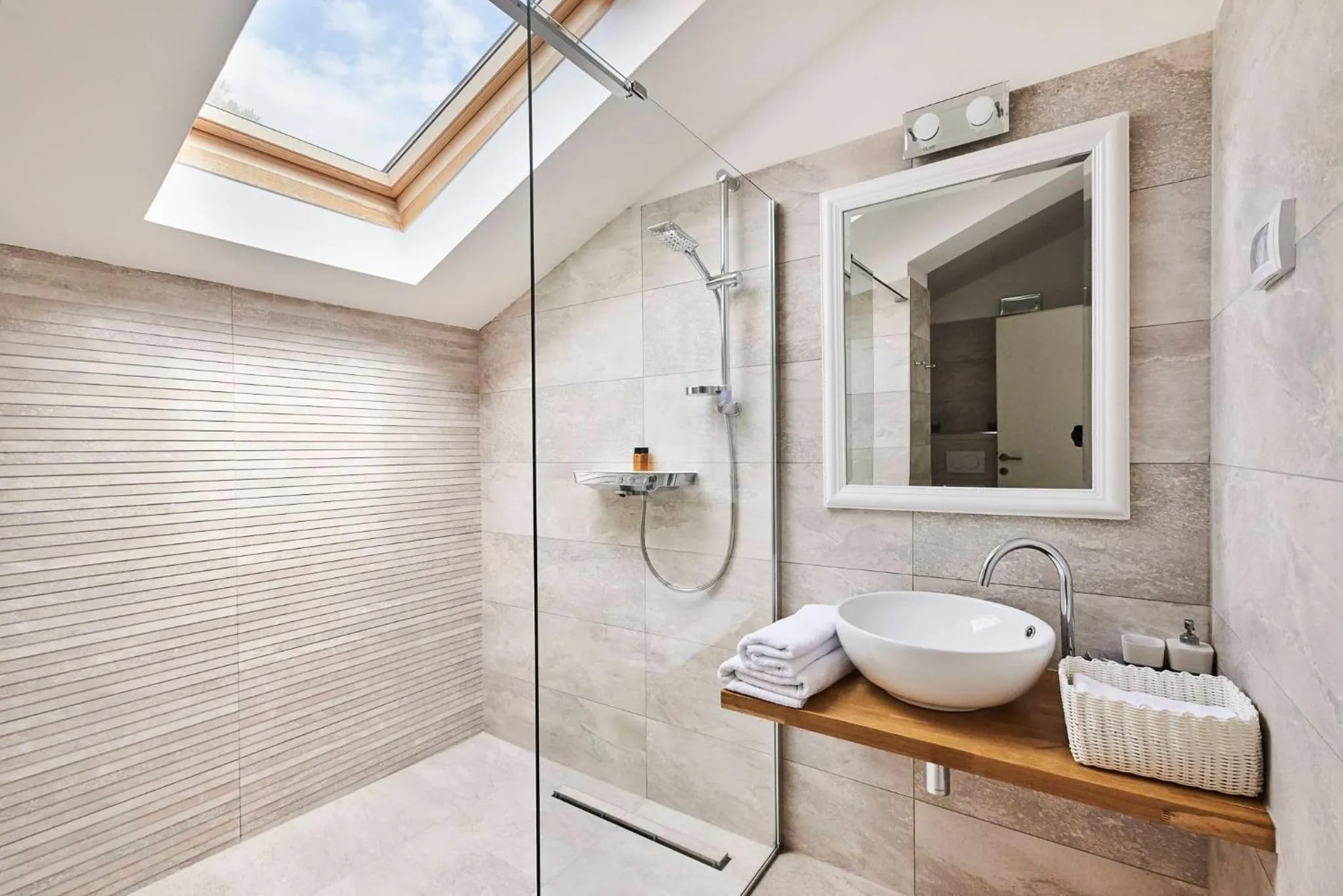 Bathroom in Ribarska Koliba Resort