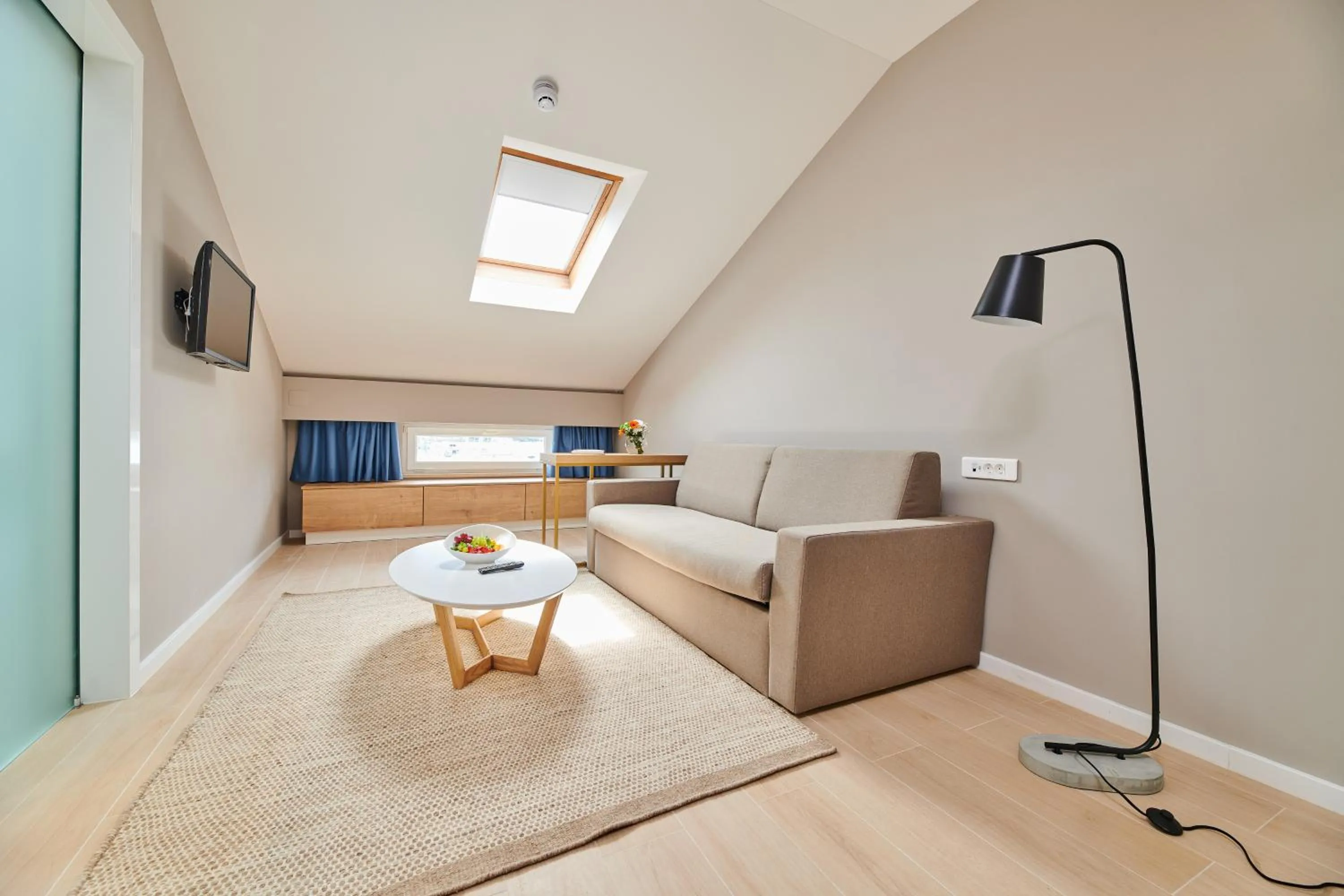 Living room, Bed in Ribarska Koliba Resort