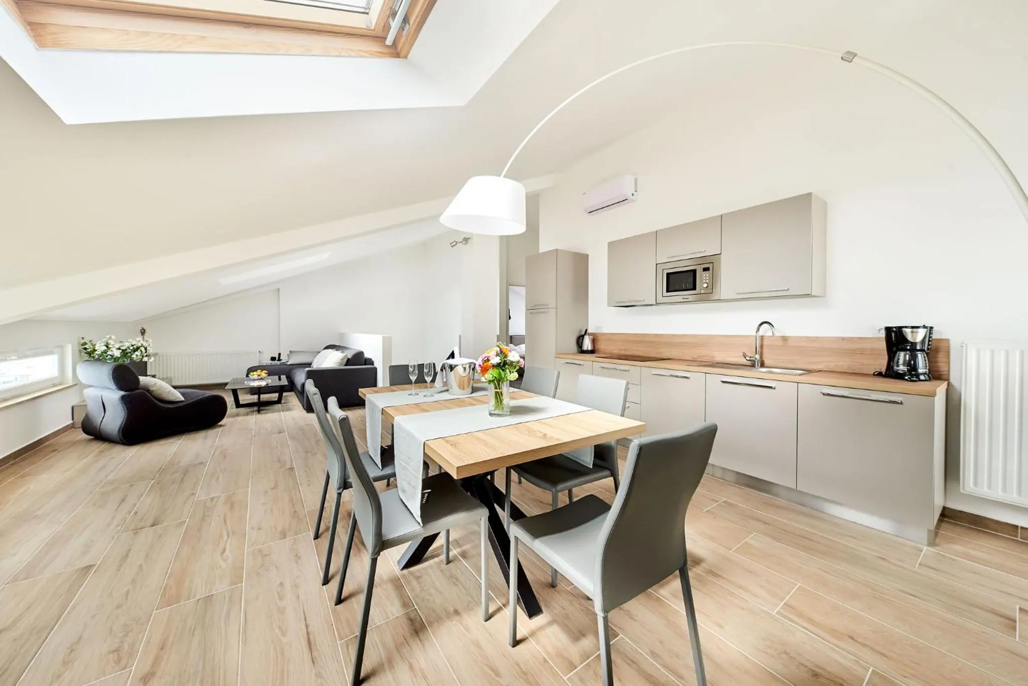 Living room in Ribarska Koliba Resort