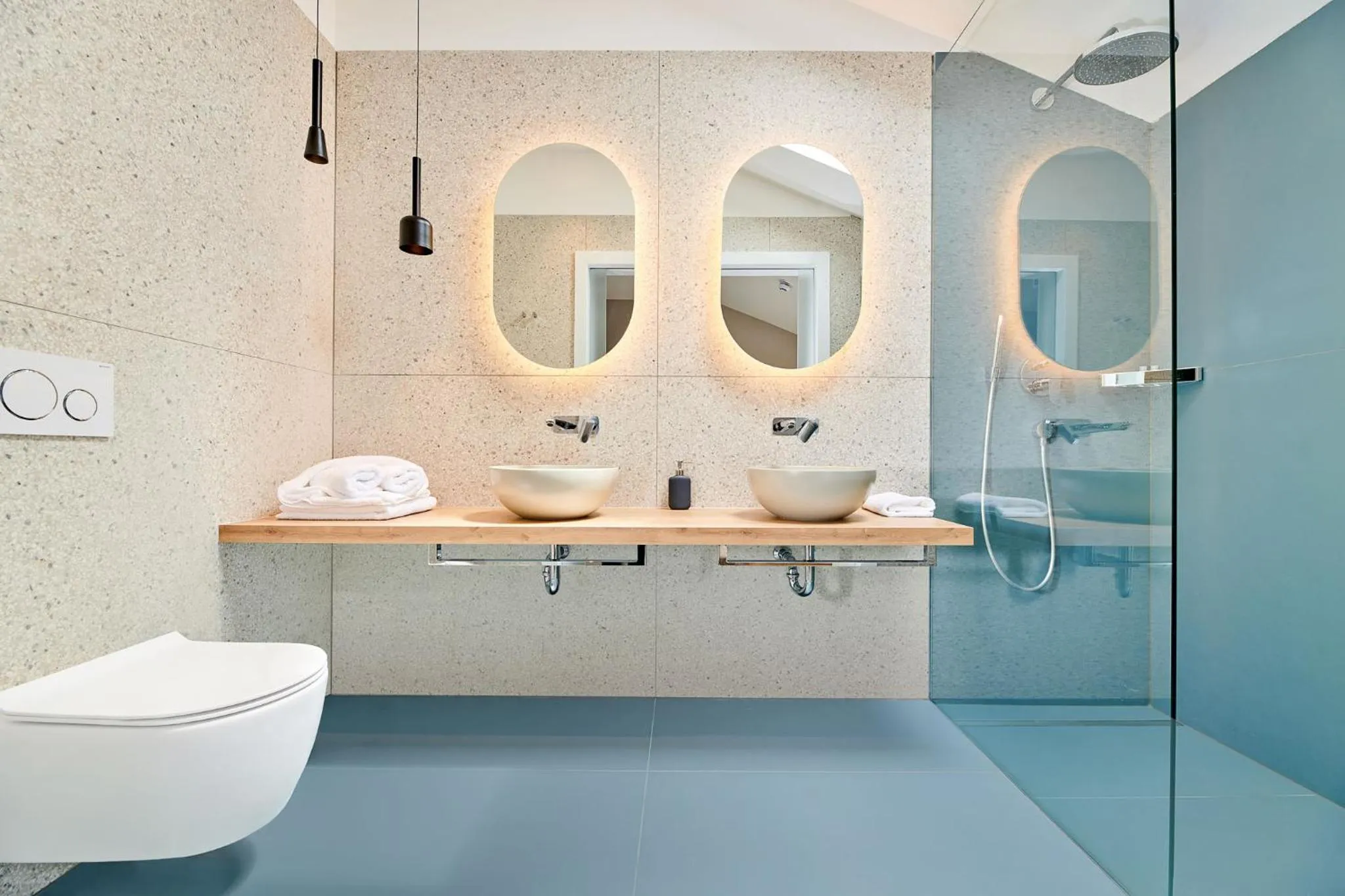 Bathroom in Ribarska Koliba Resort