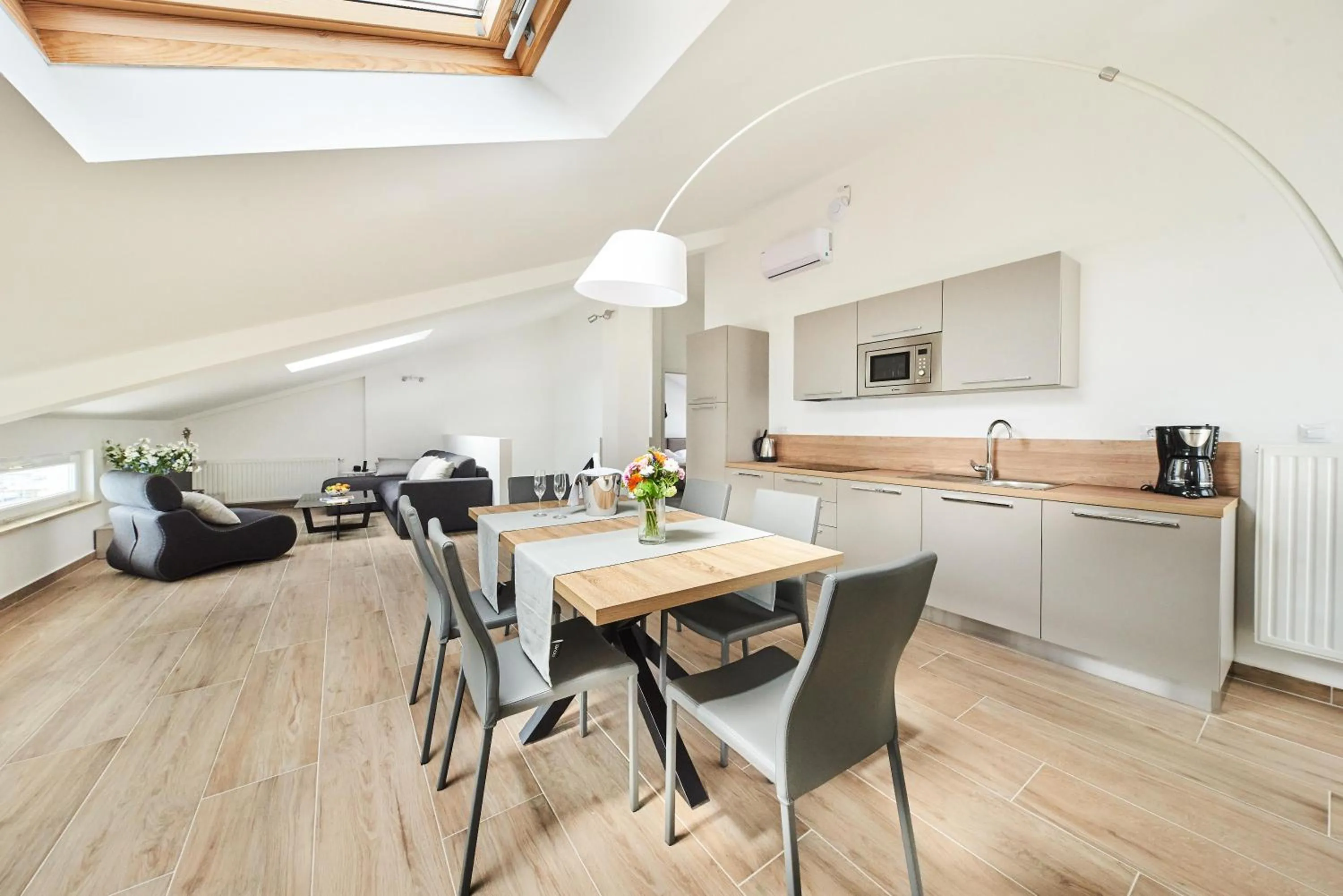 Kitchen or kitchenette in Ribarska Koliba Resort