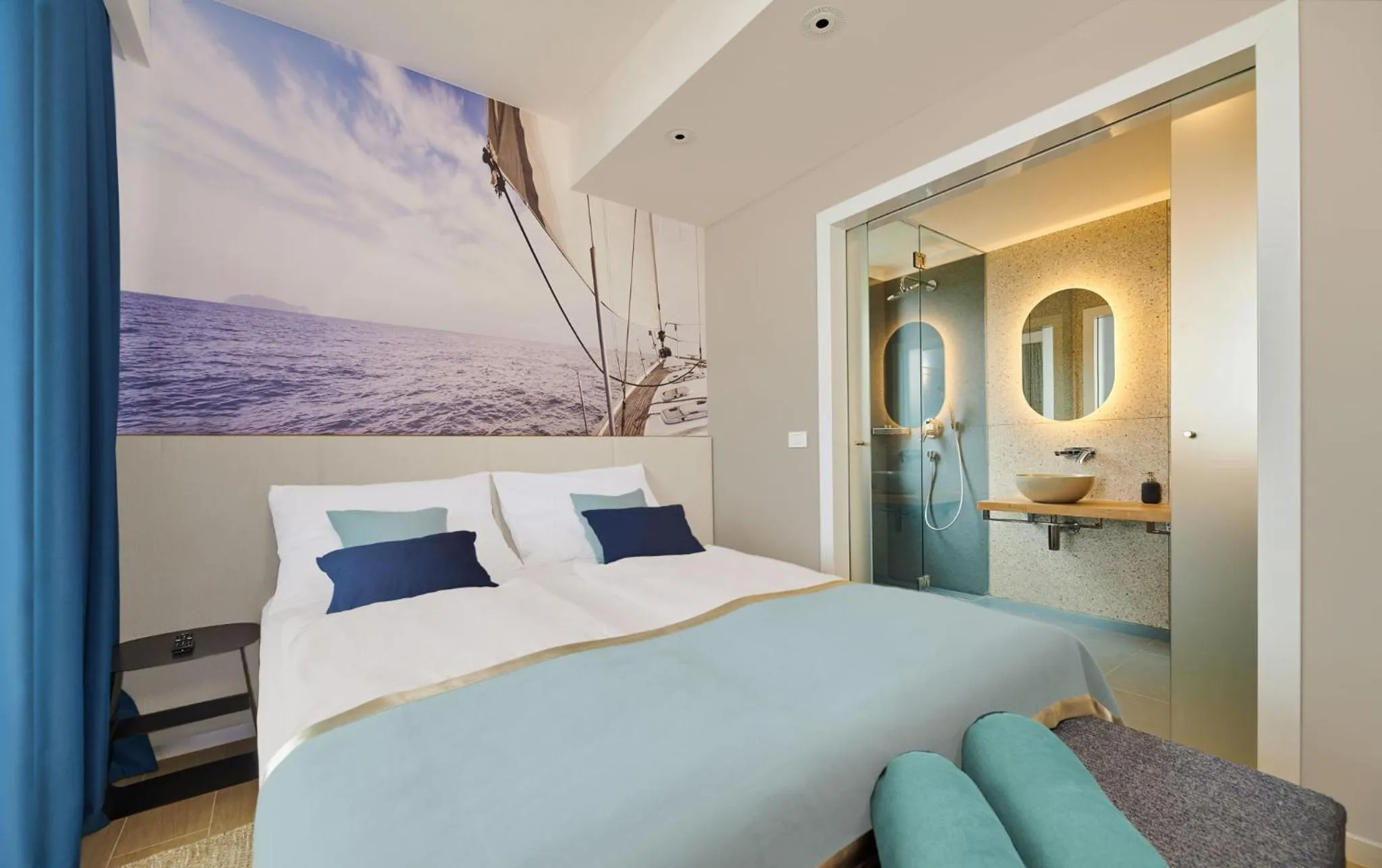 Bed in Ribarska Koliba Resort