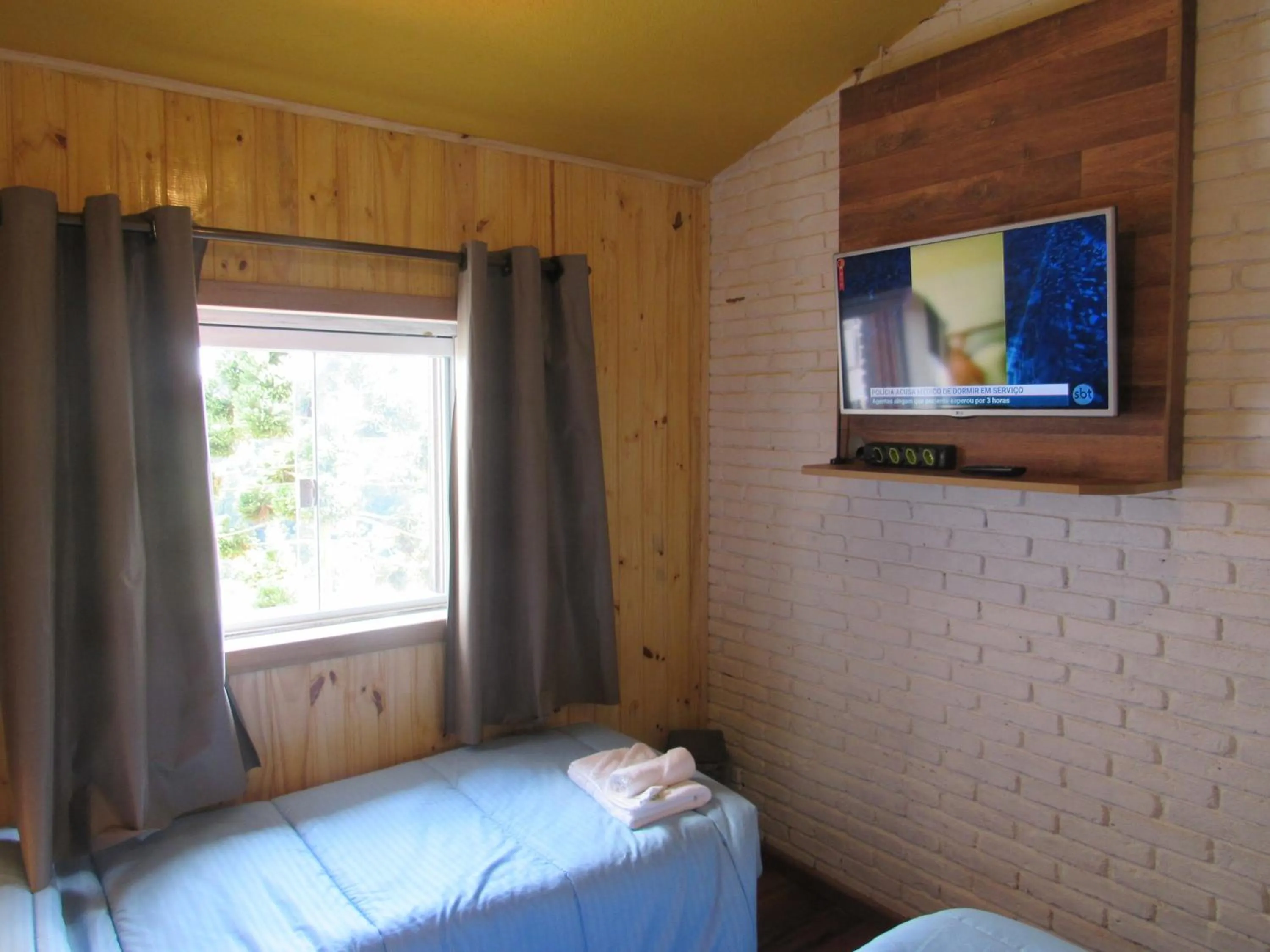 Bed in Golden Forest Pousada