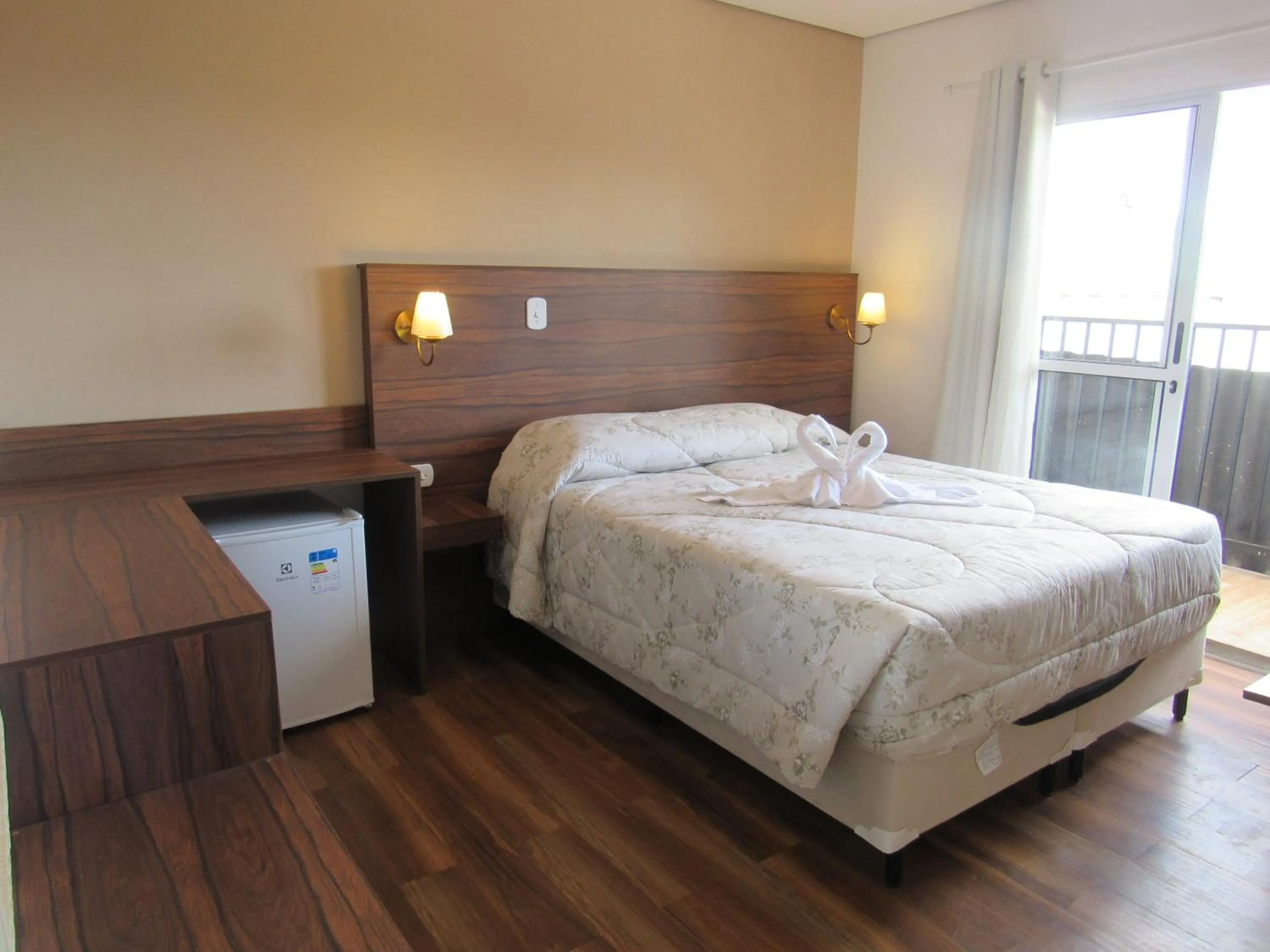 Bed in Golden Forest Pousada