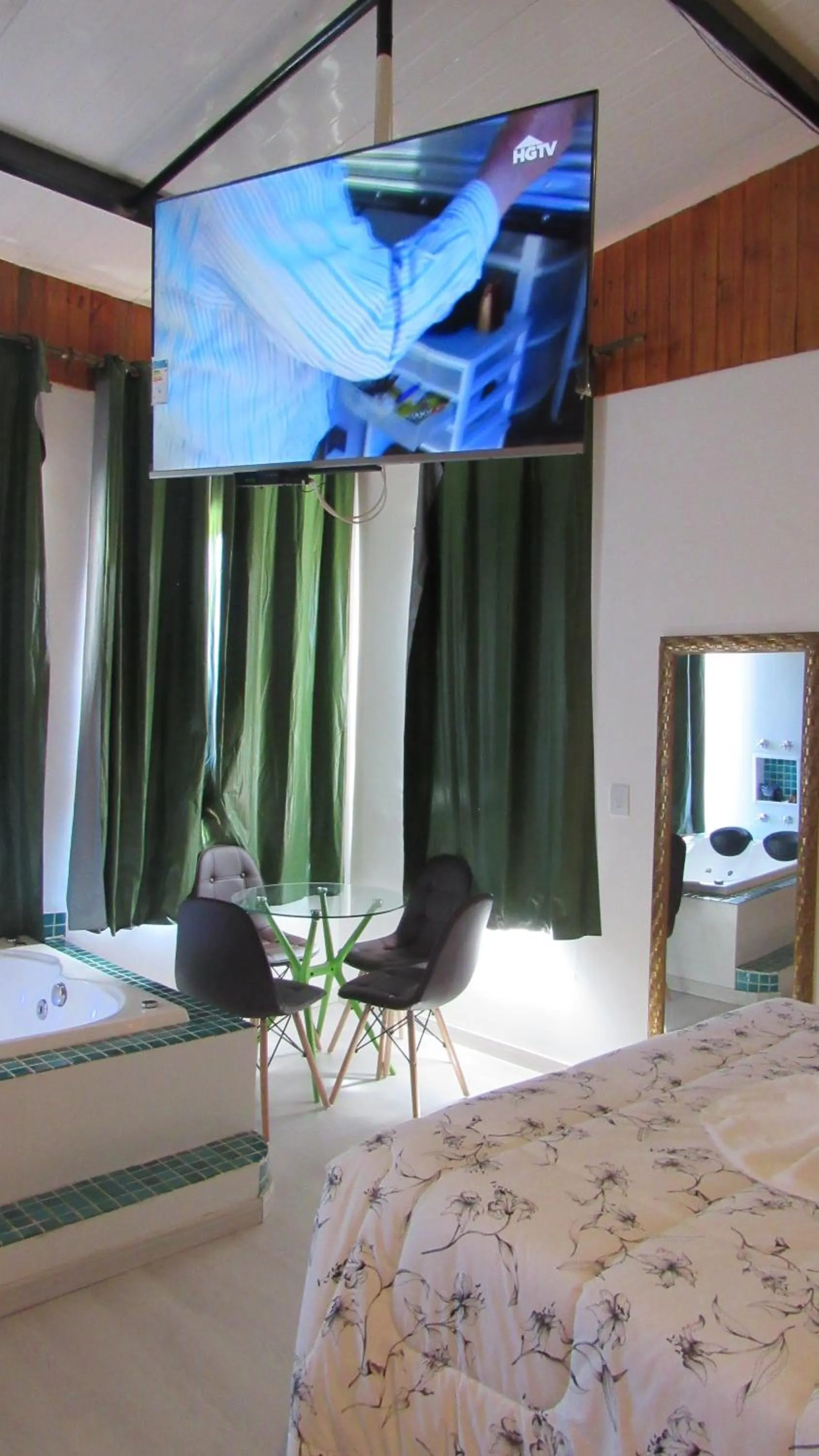 Bed in Golden Forest Pousada