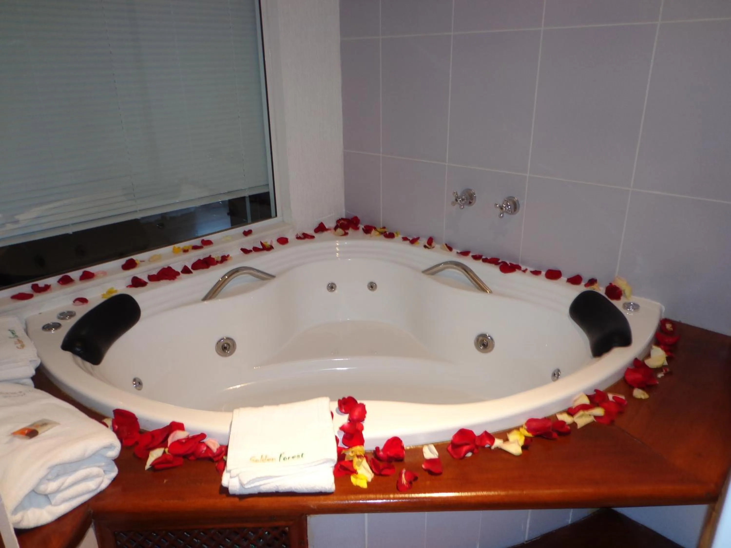 Bathroom in Golden Forest Pousada