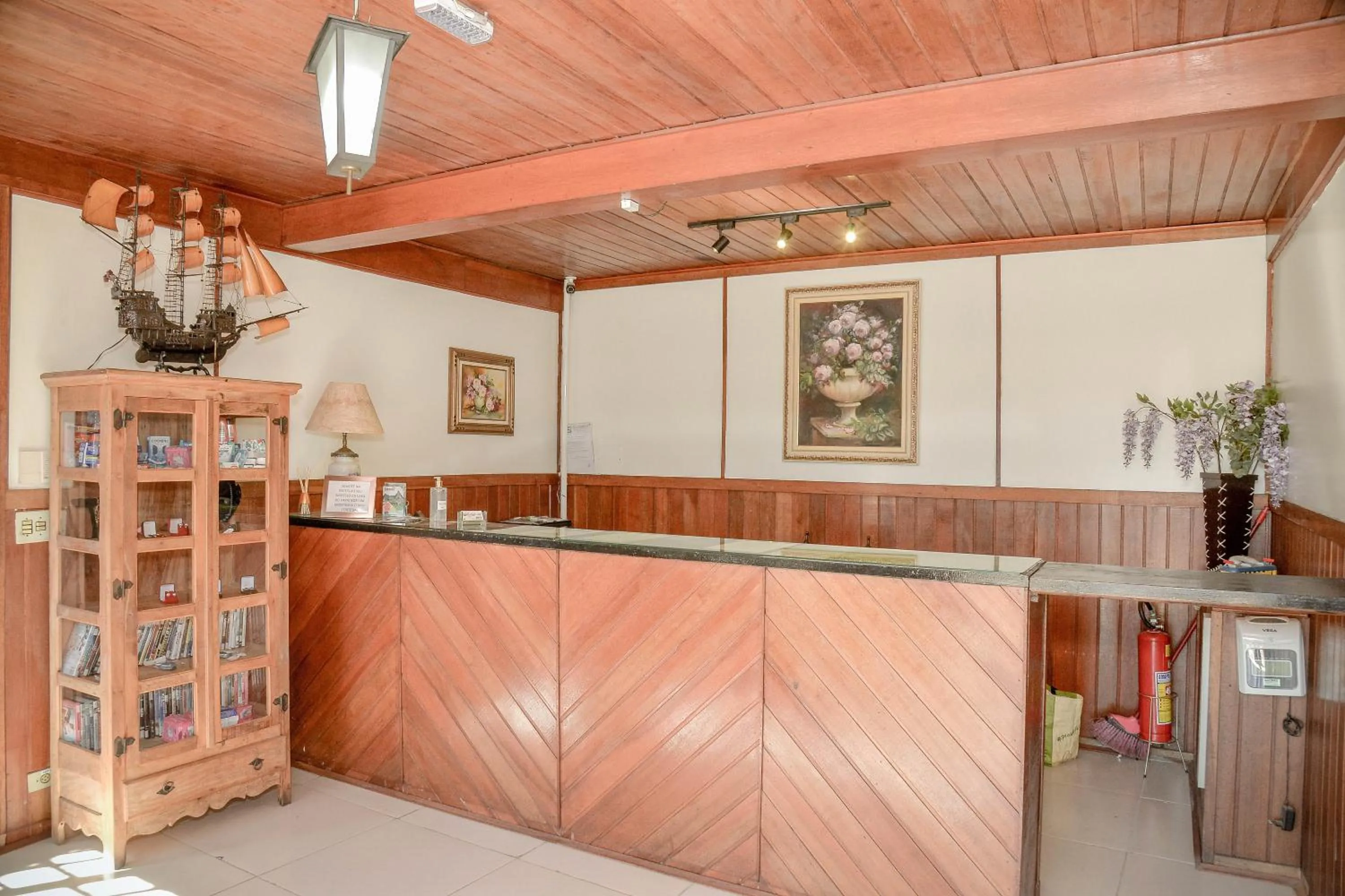 Lobby or reception in Hotel Refúgio Alpino