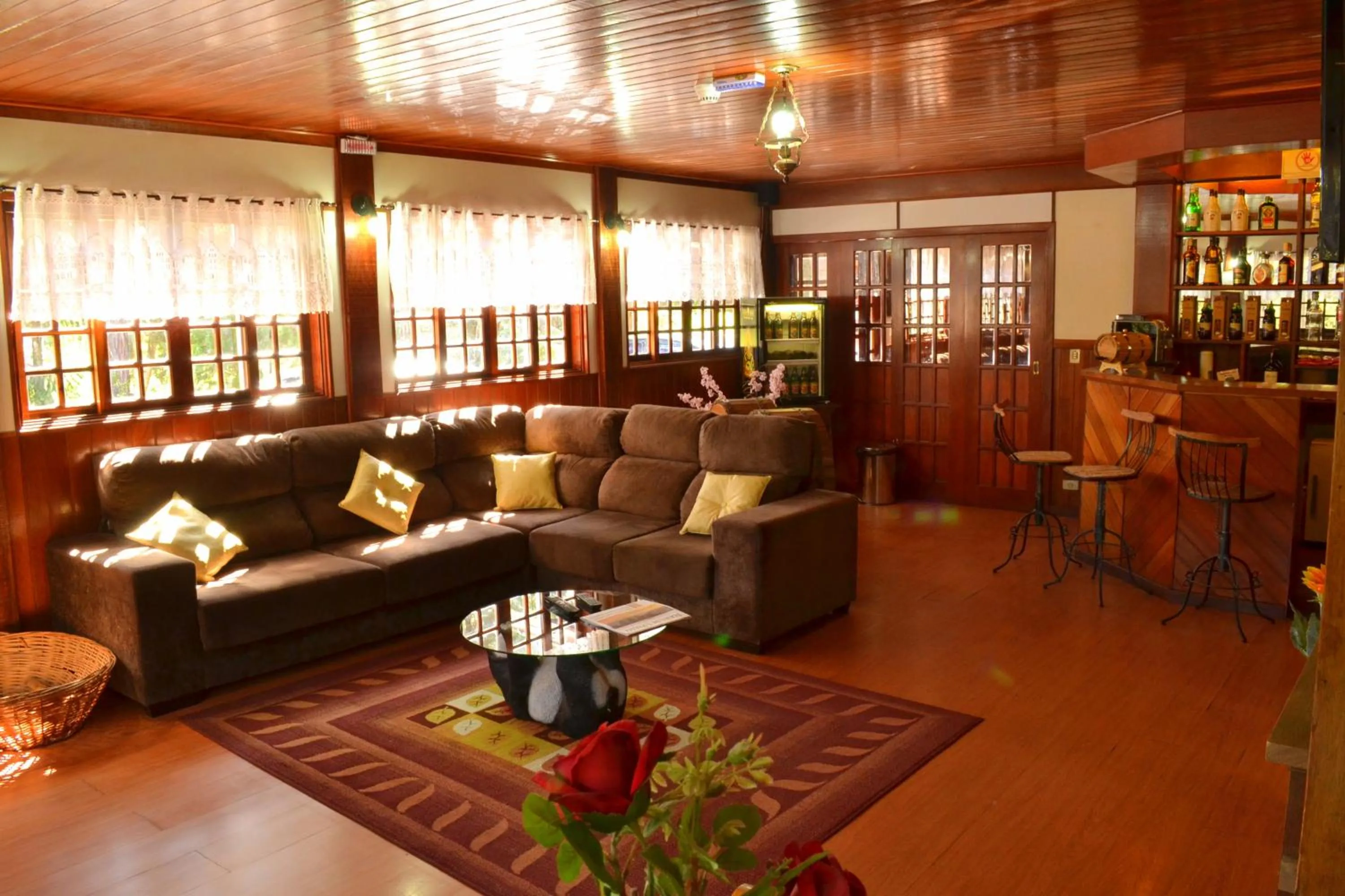 Decorative detail in Hotel Refúgio Alpino