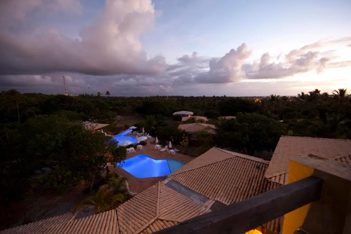 Bird's eye view in Pousada Bichelenga