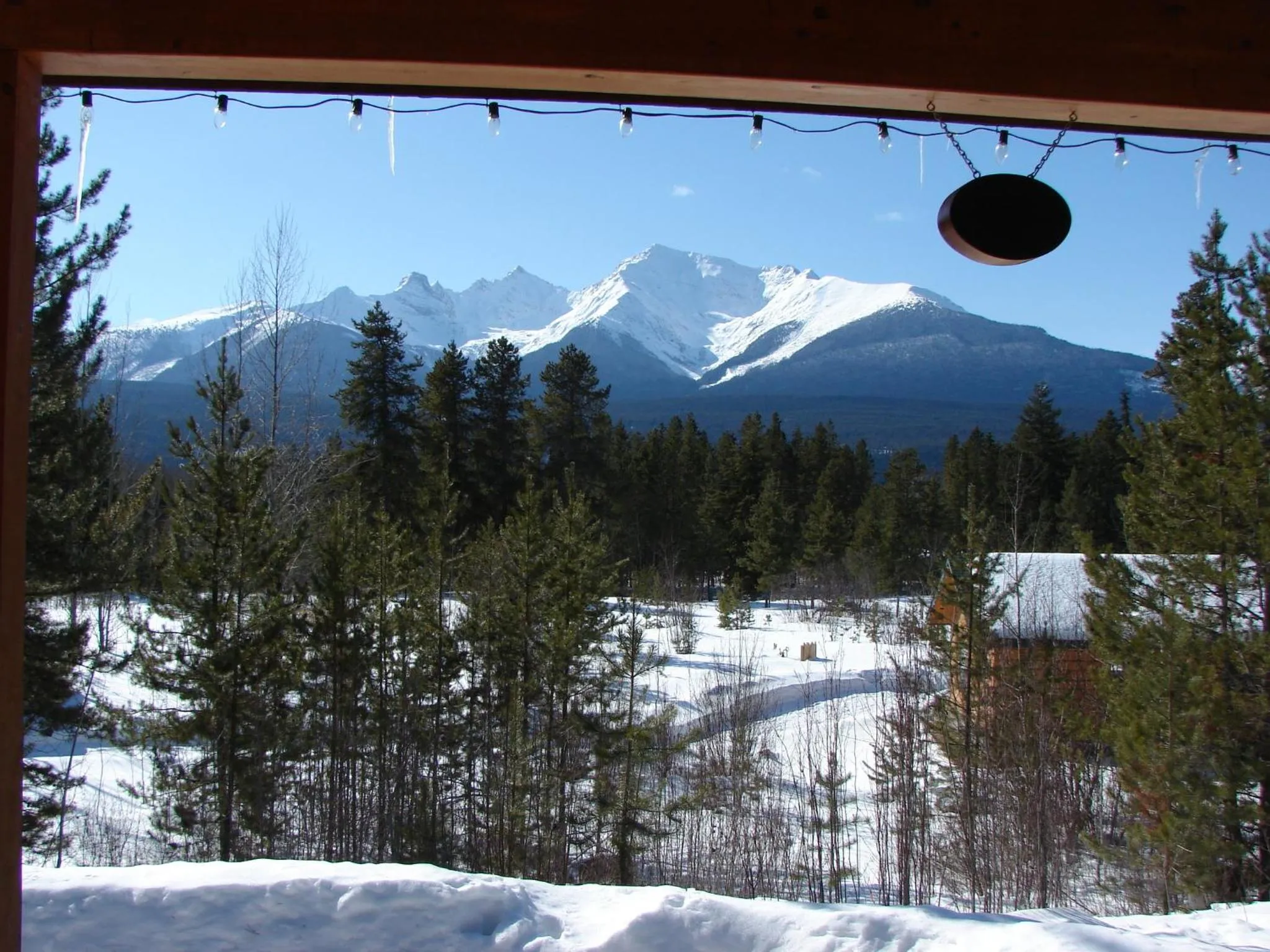 Natural landscape in Mica Mountain Lodge & Log Cabins