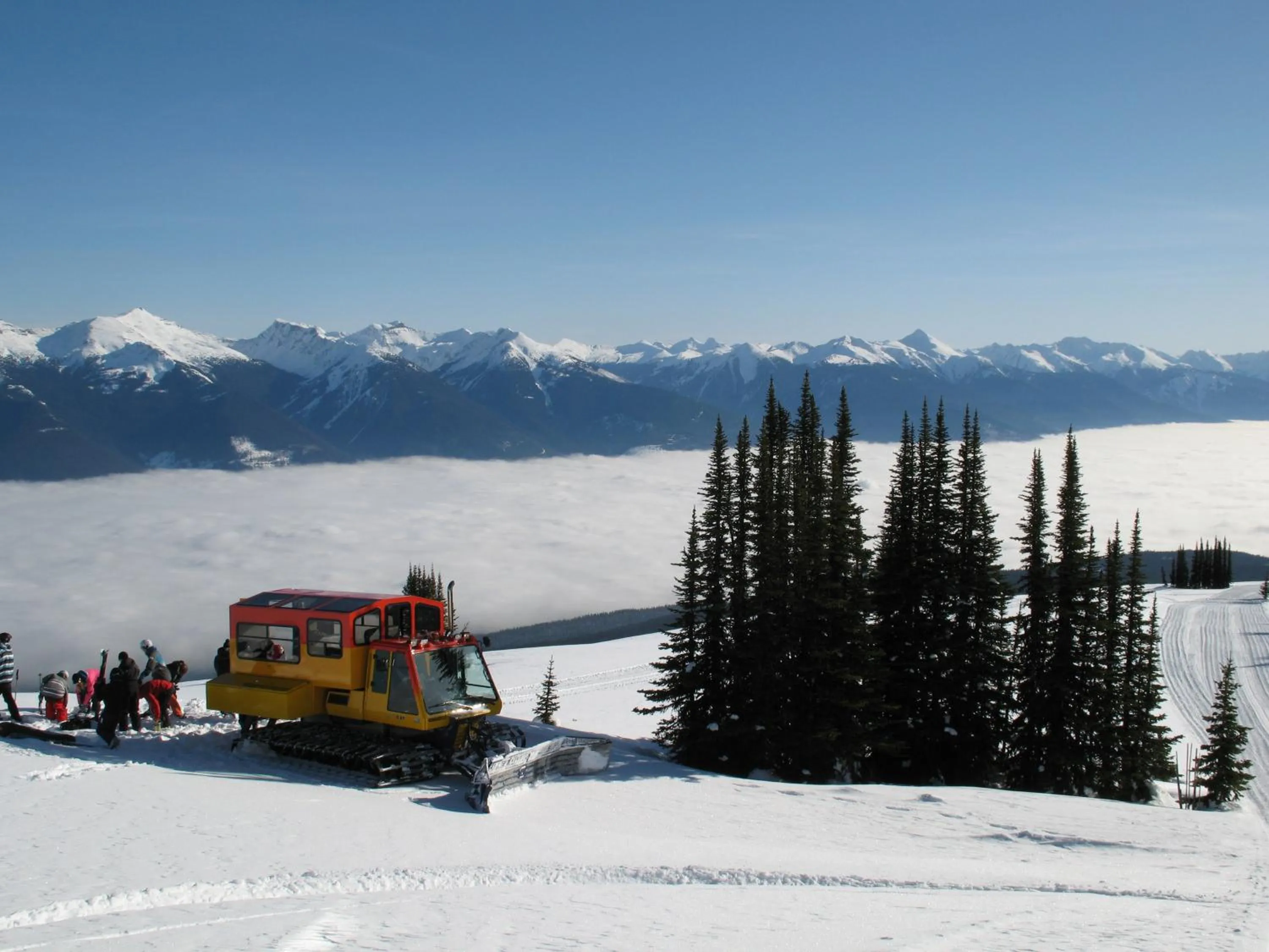 Winter in Mica Mountain Lodge & Log Cabins