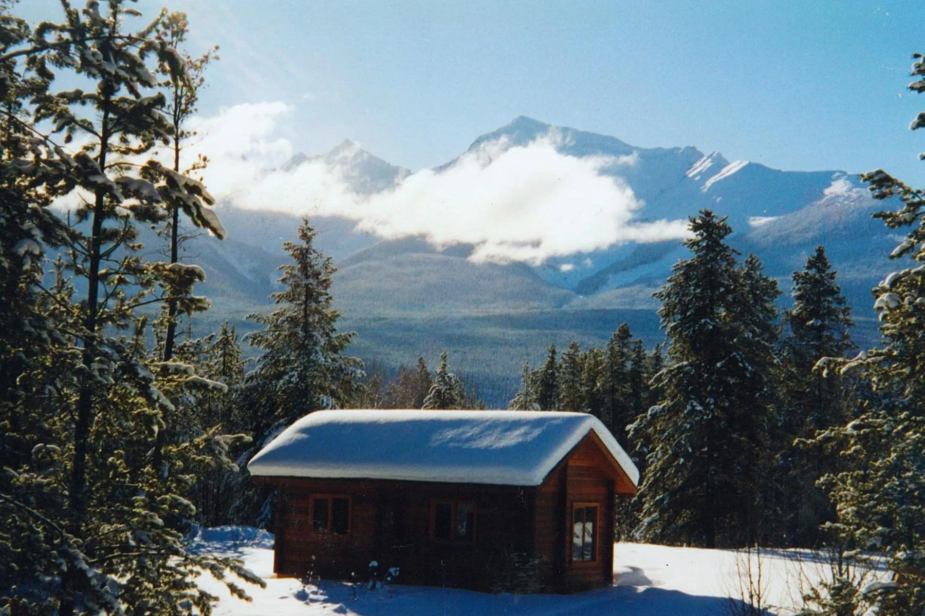 Winter in Mica Mountain Lodge & Log Cabins
