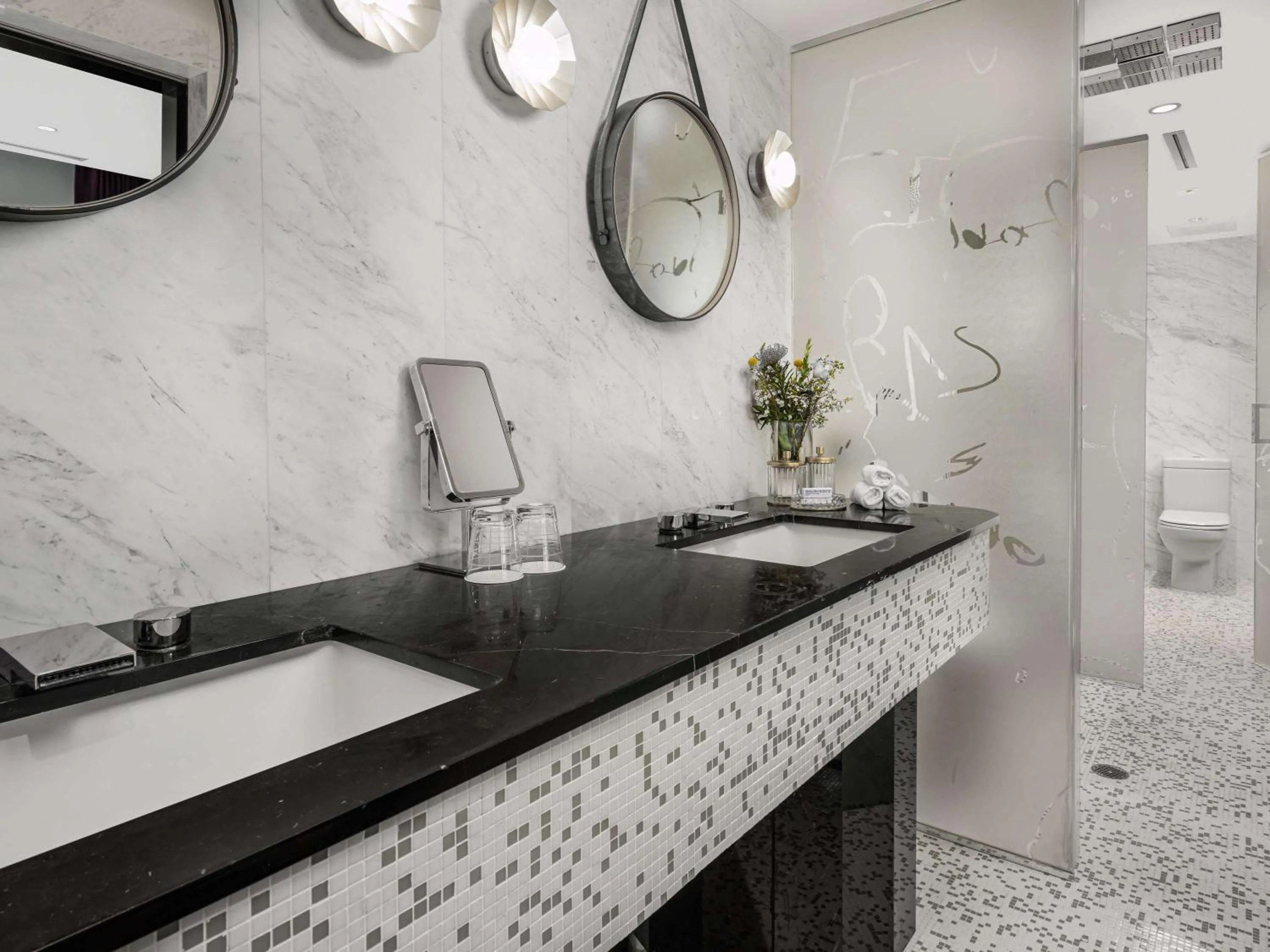 Bathroom in SLS South Beach