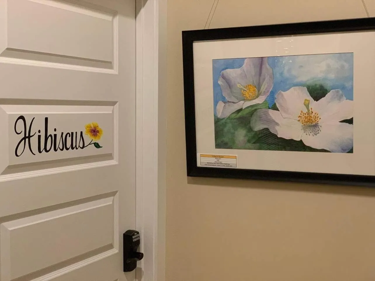 Decorative detail in Bienvenue Mon Ami Bed and Breakfast