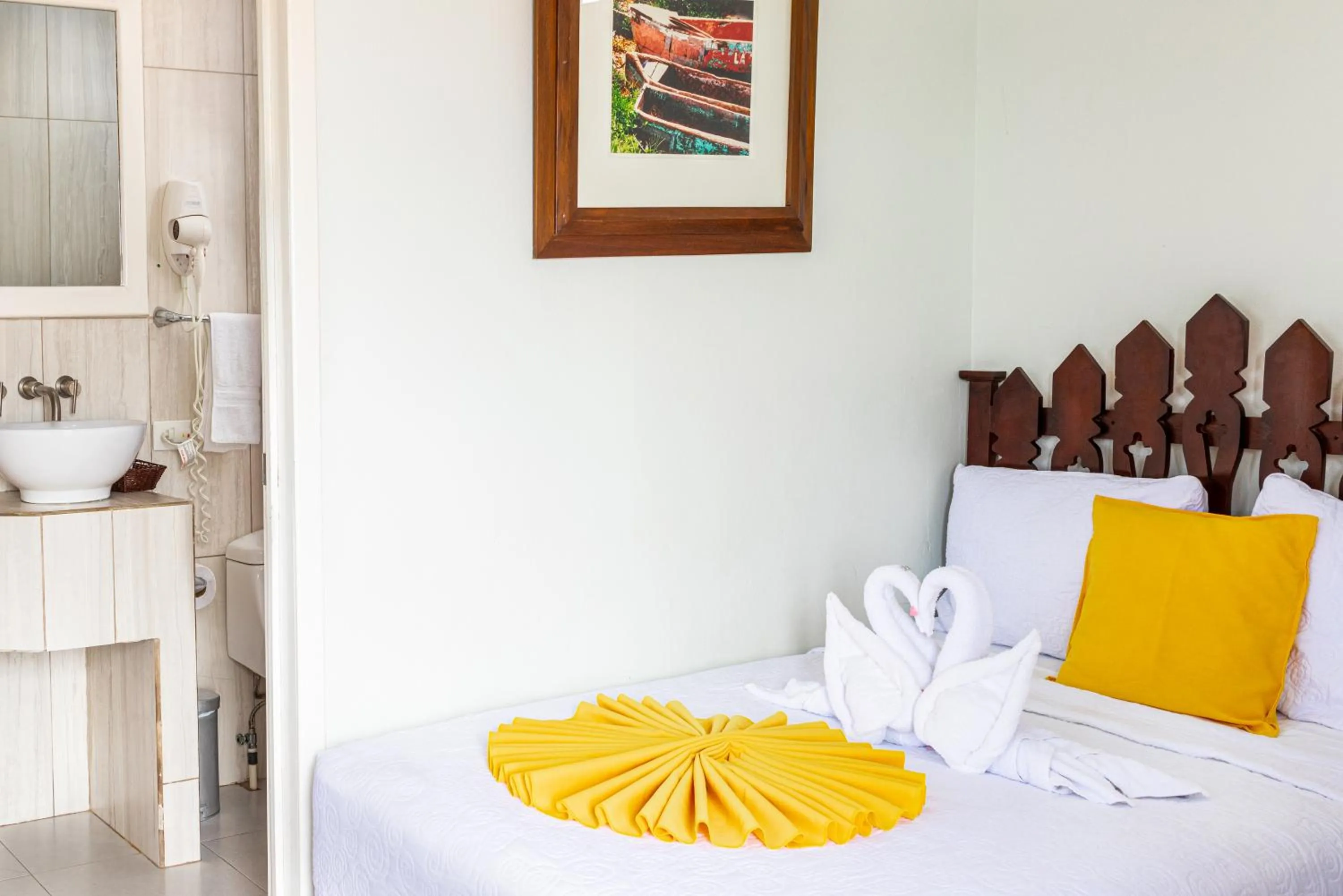 Bed in Hotel Casona de La Isla