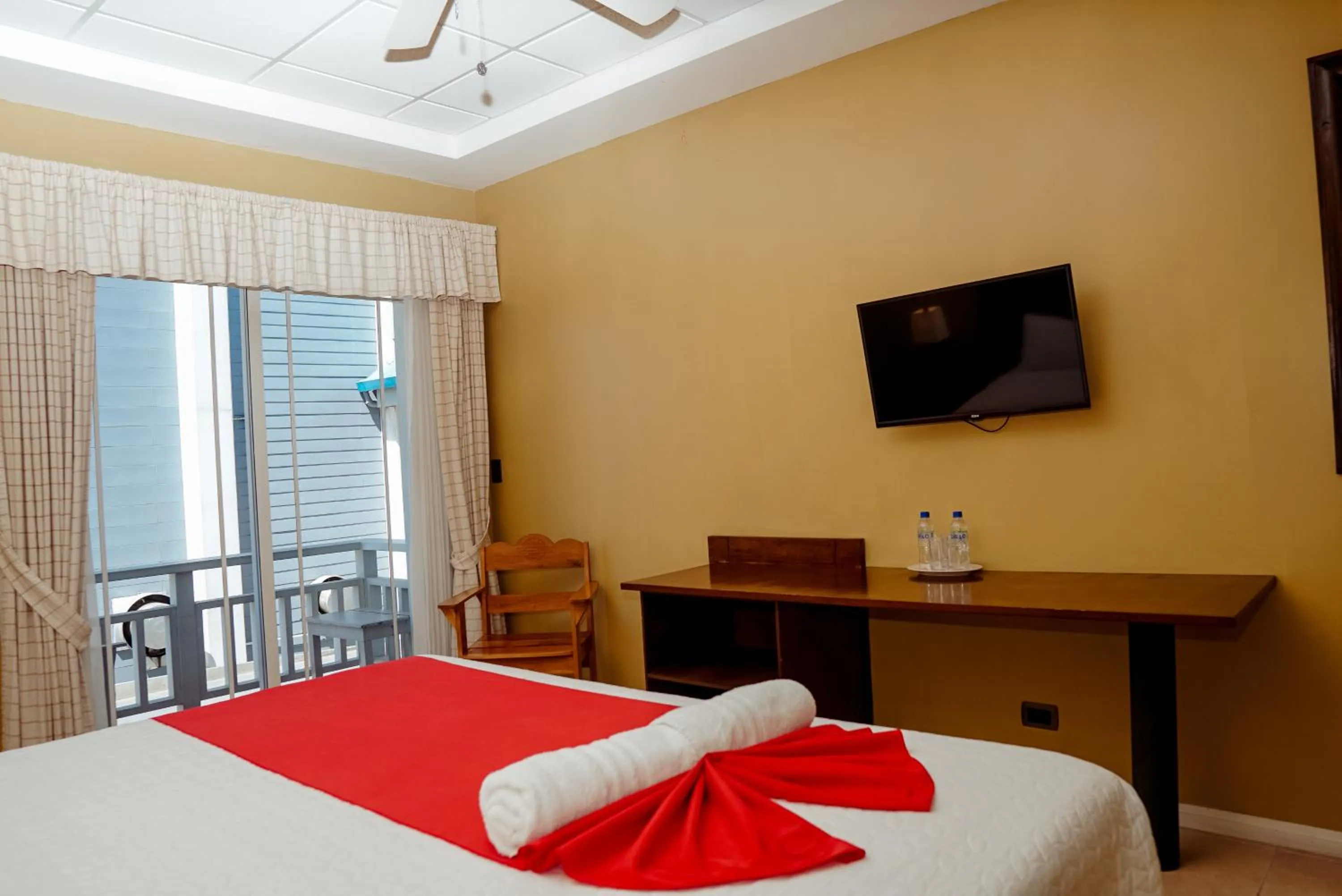 Bed in Hotel Casona del Lago