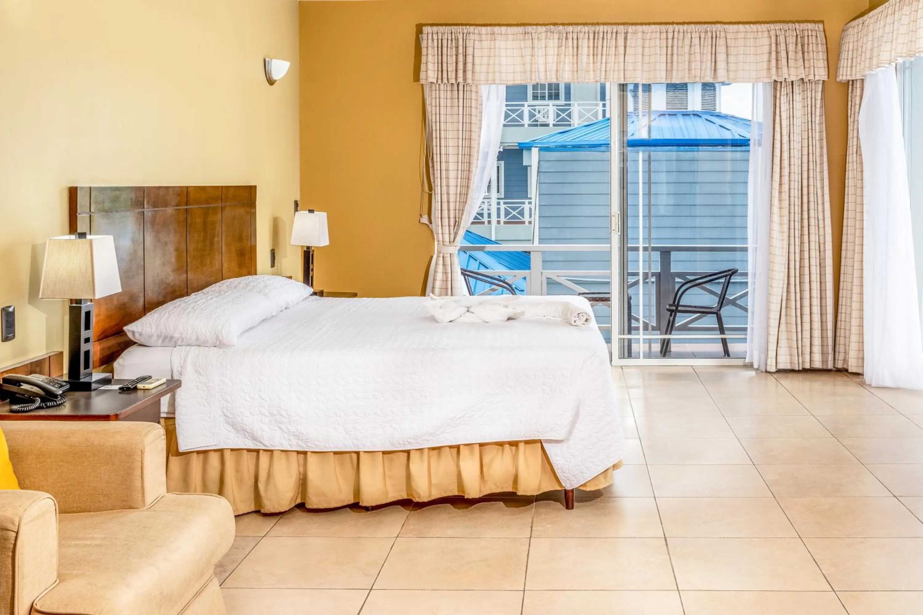 Bed in Hotel Casona del Lago