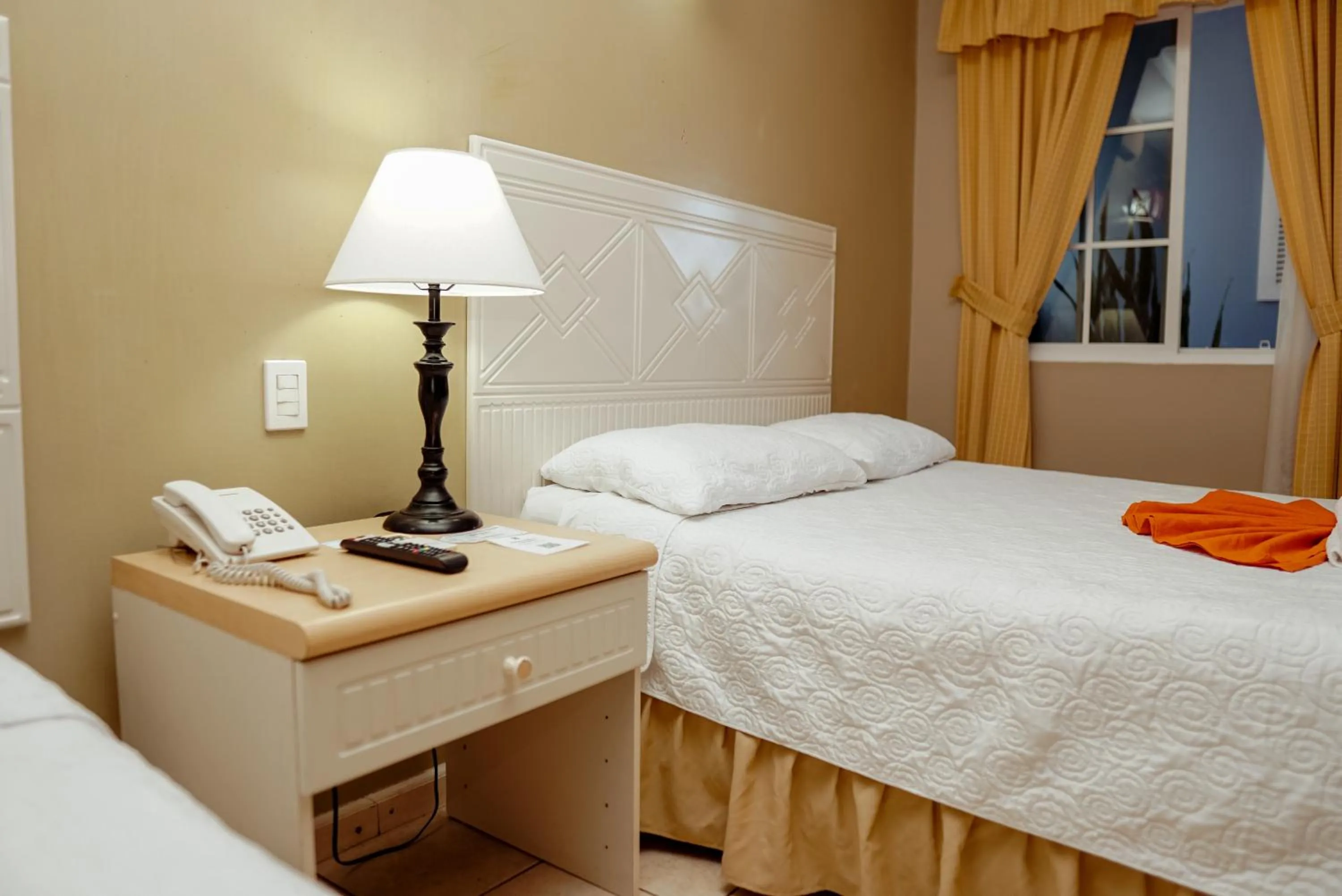 Bed in Hotel Casona del Lago