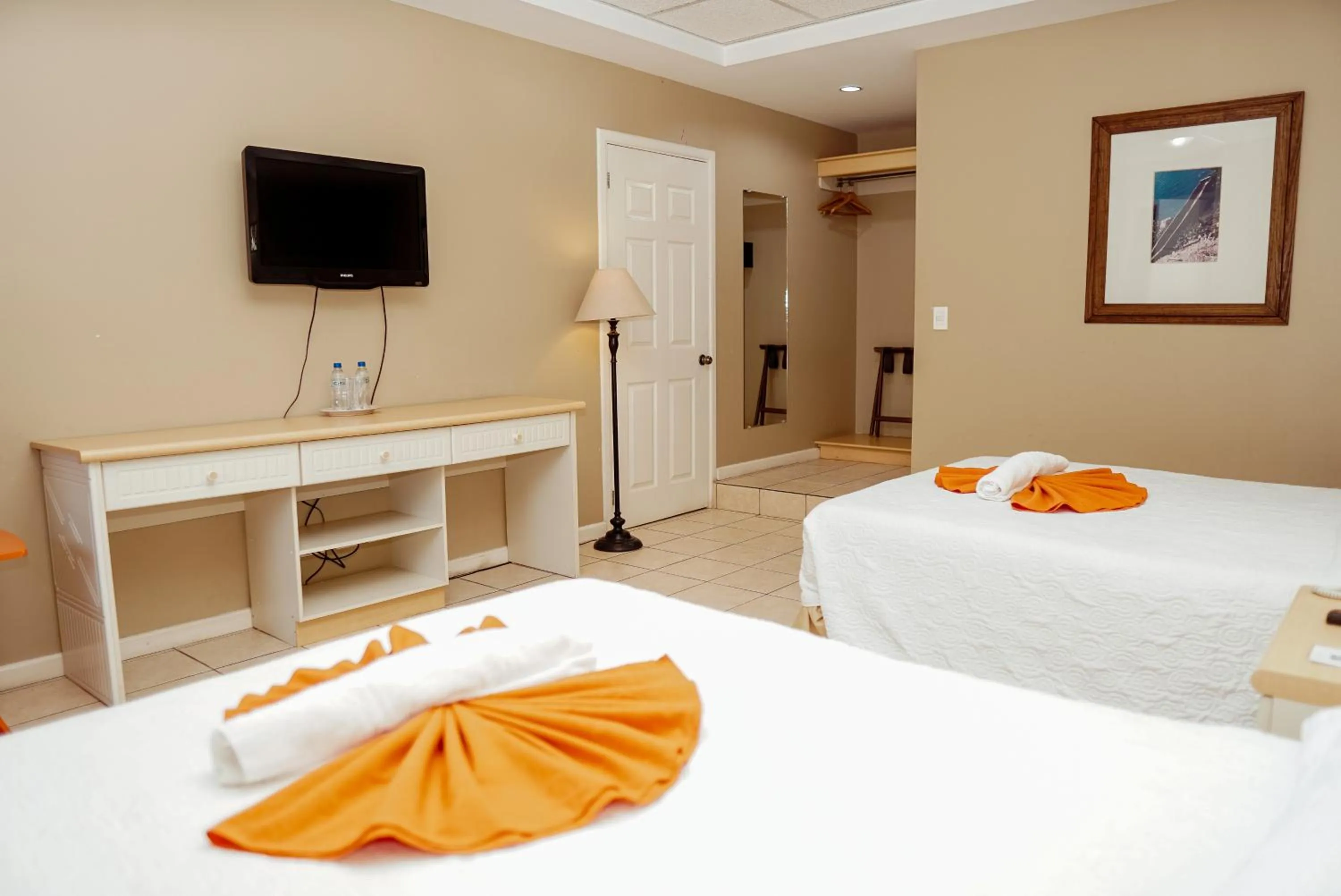 Bed in Hotel Casona del Lago