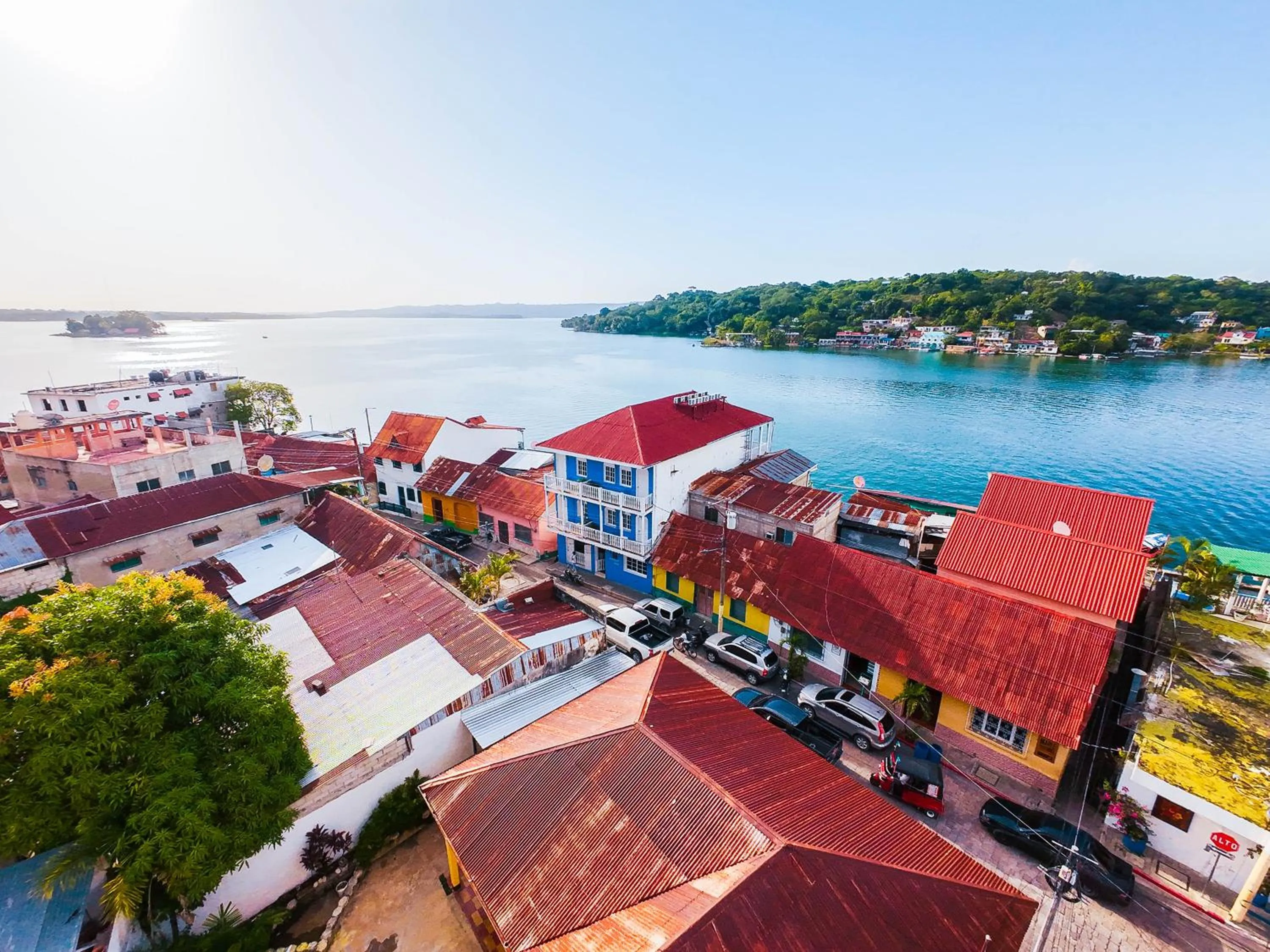 Bird's eye view in Hotel Casazul