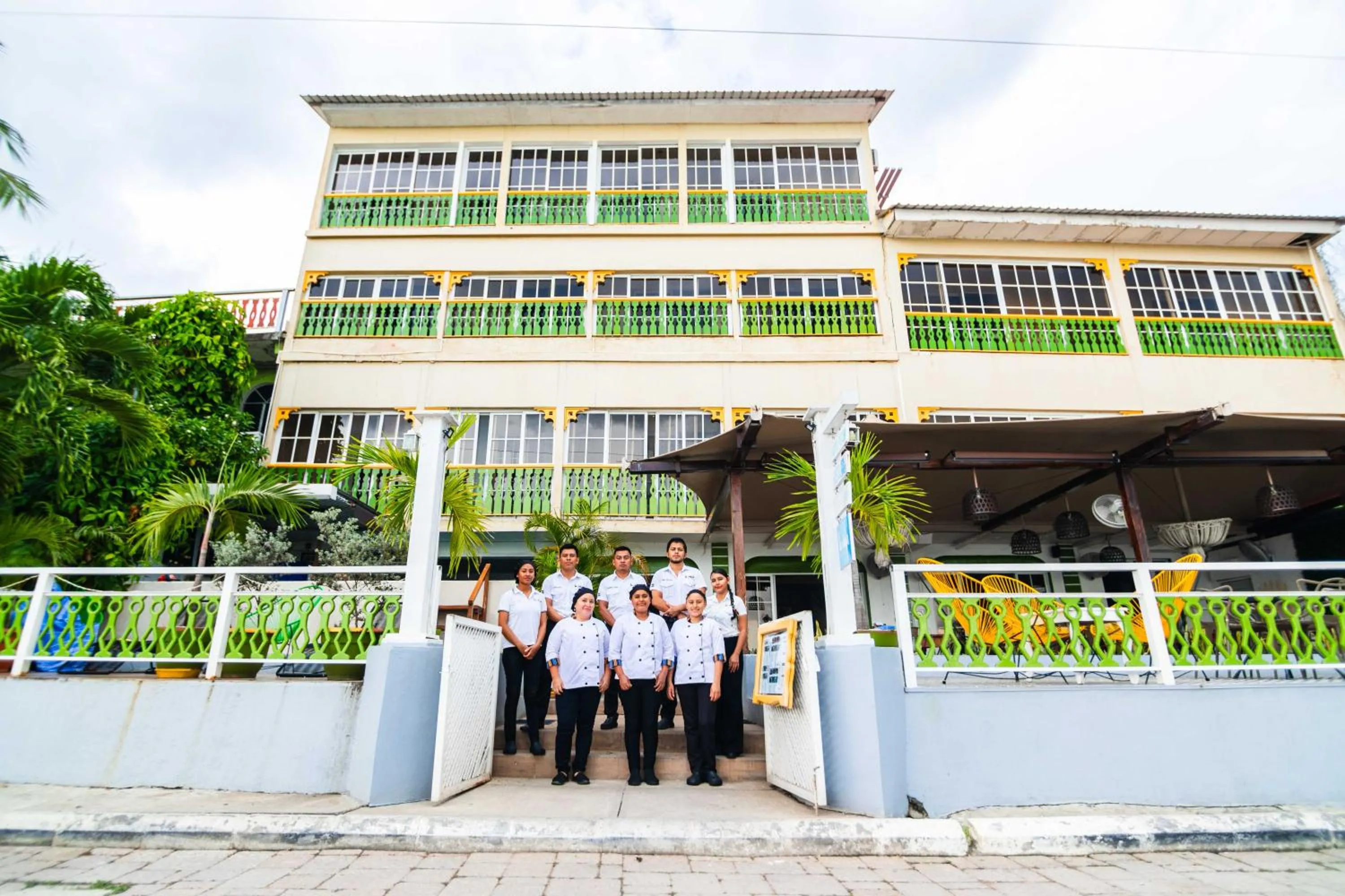 Staff in Hotel Peten