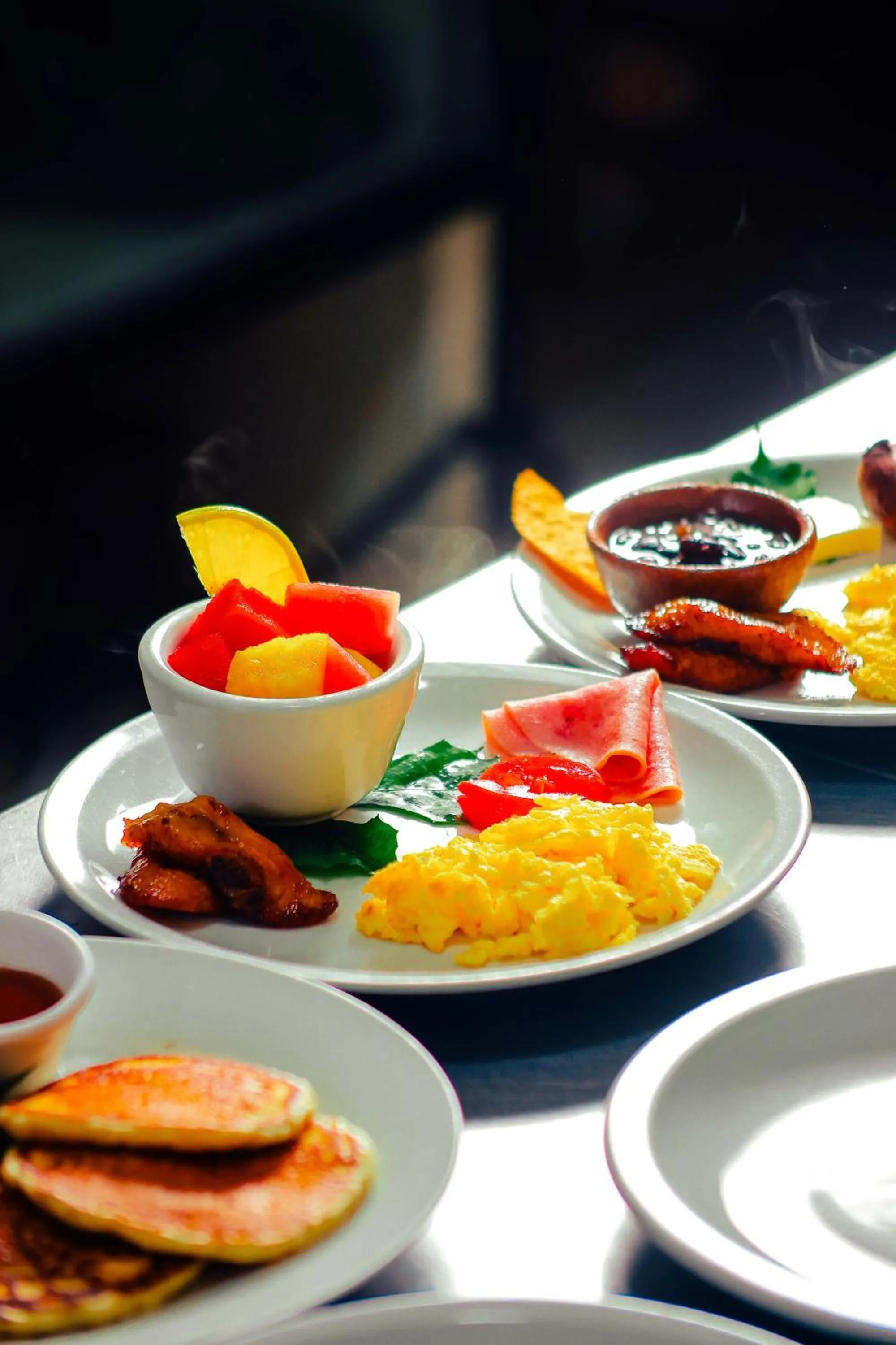 Breakfast in Hotel Peten