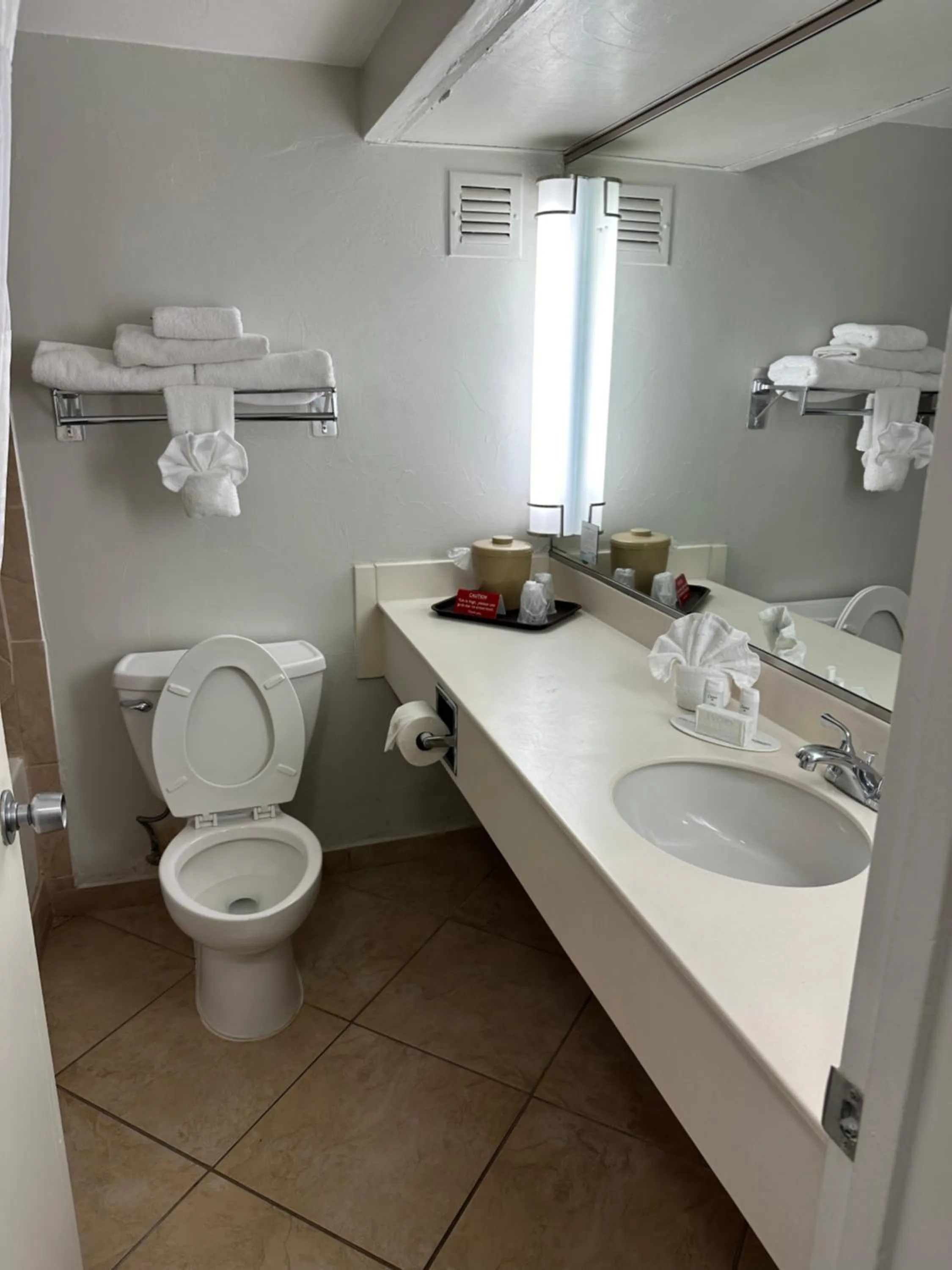 Bathroom in Ramada by Wyndham Las Cruces Hotel & Conference Center