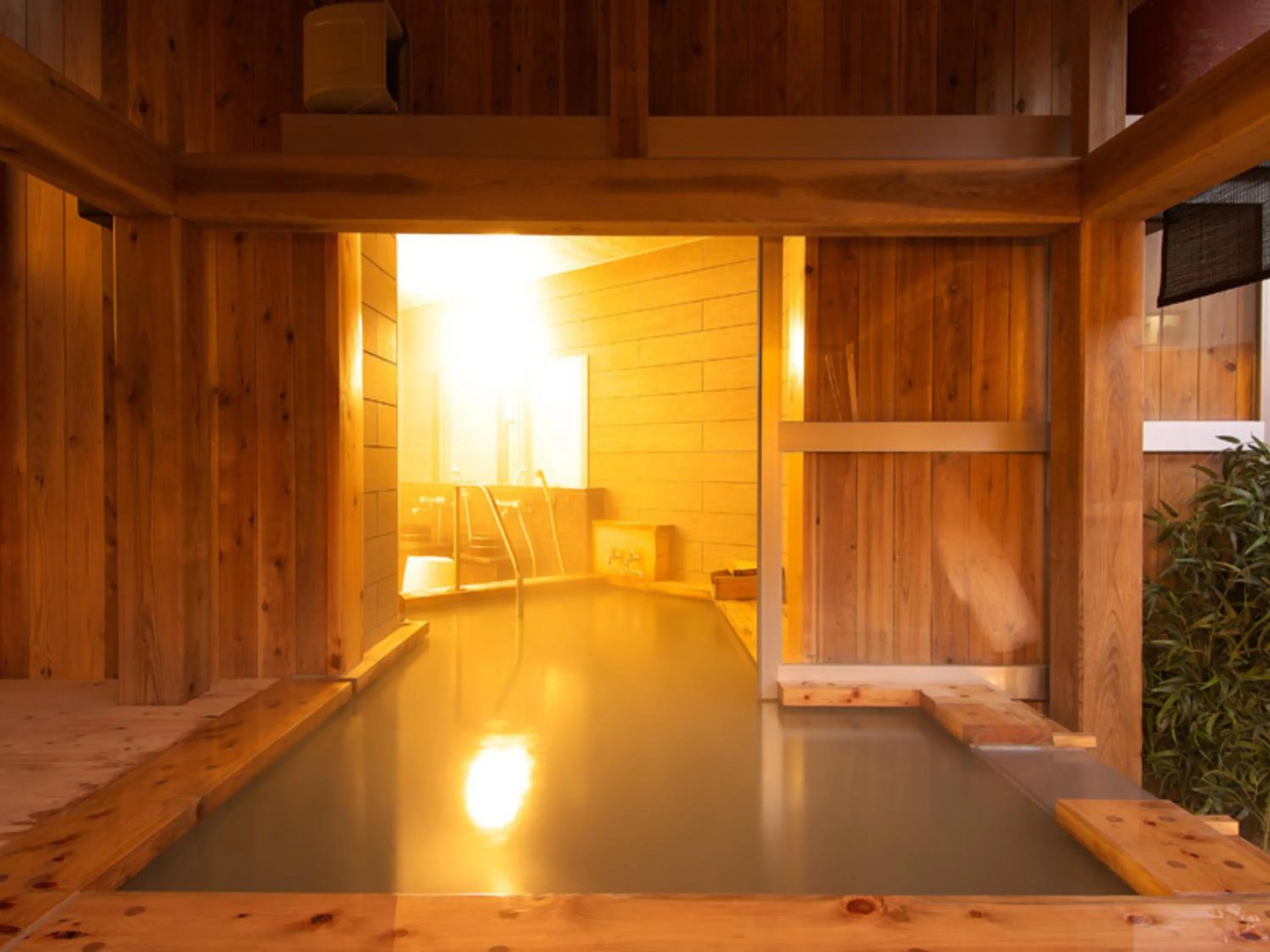 Hot Spring Bath in Okunikko Konishi Hotel