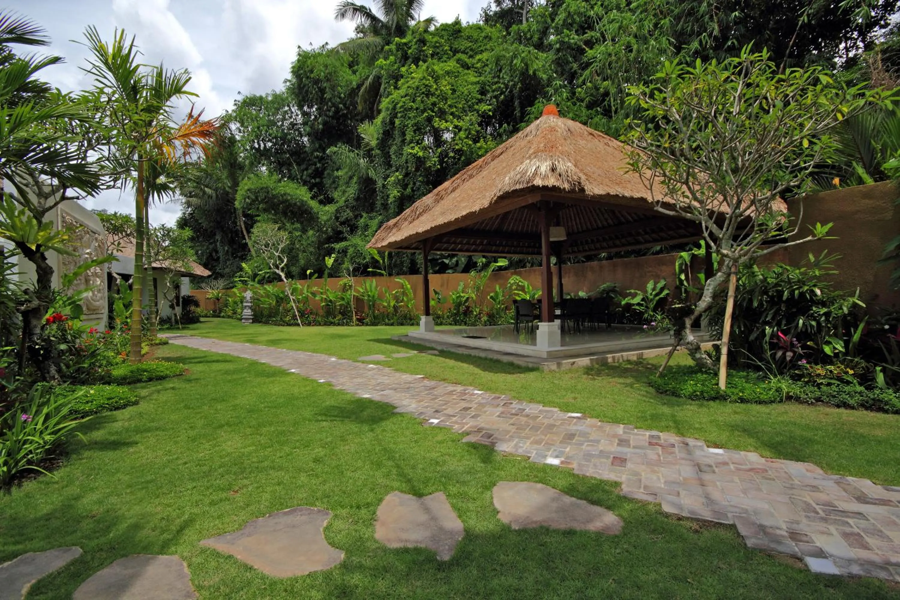 Garden in Villa Amrita