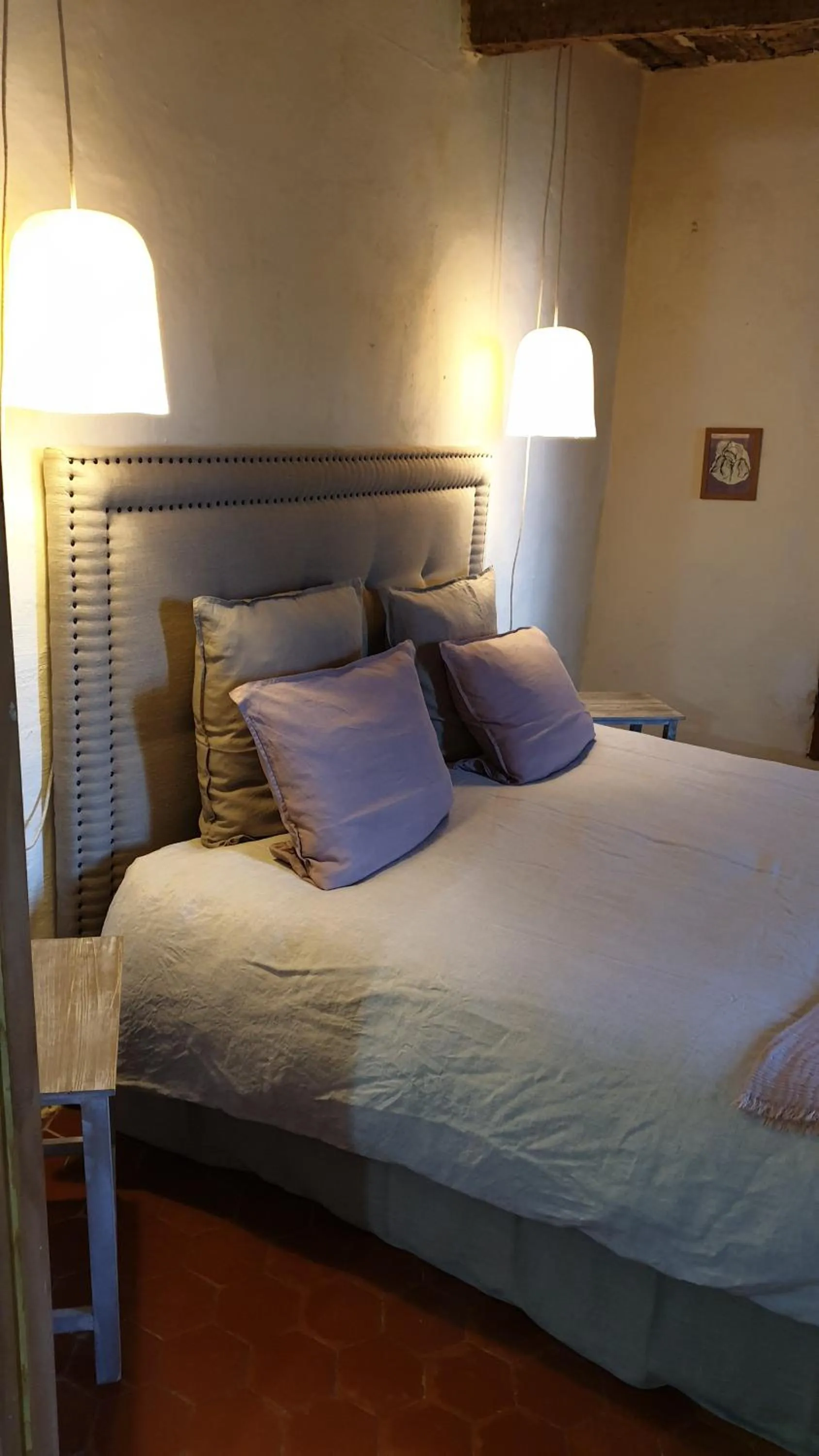 Bedroom, Bed in la bastide de l'adrech