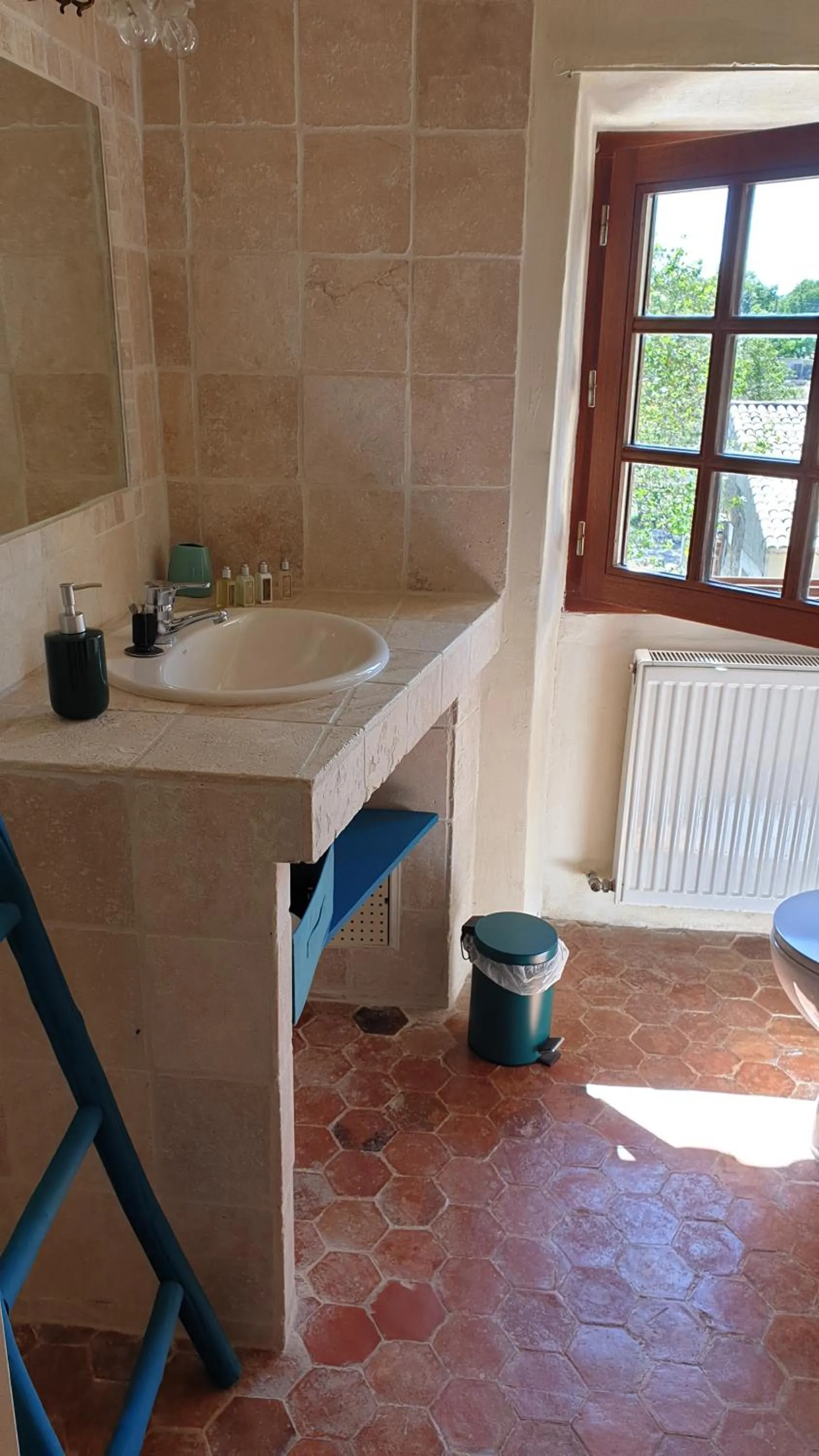 Bathroom in la bastide de l'adrech