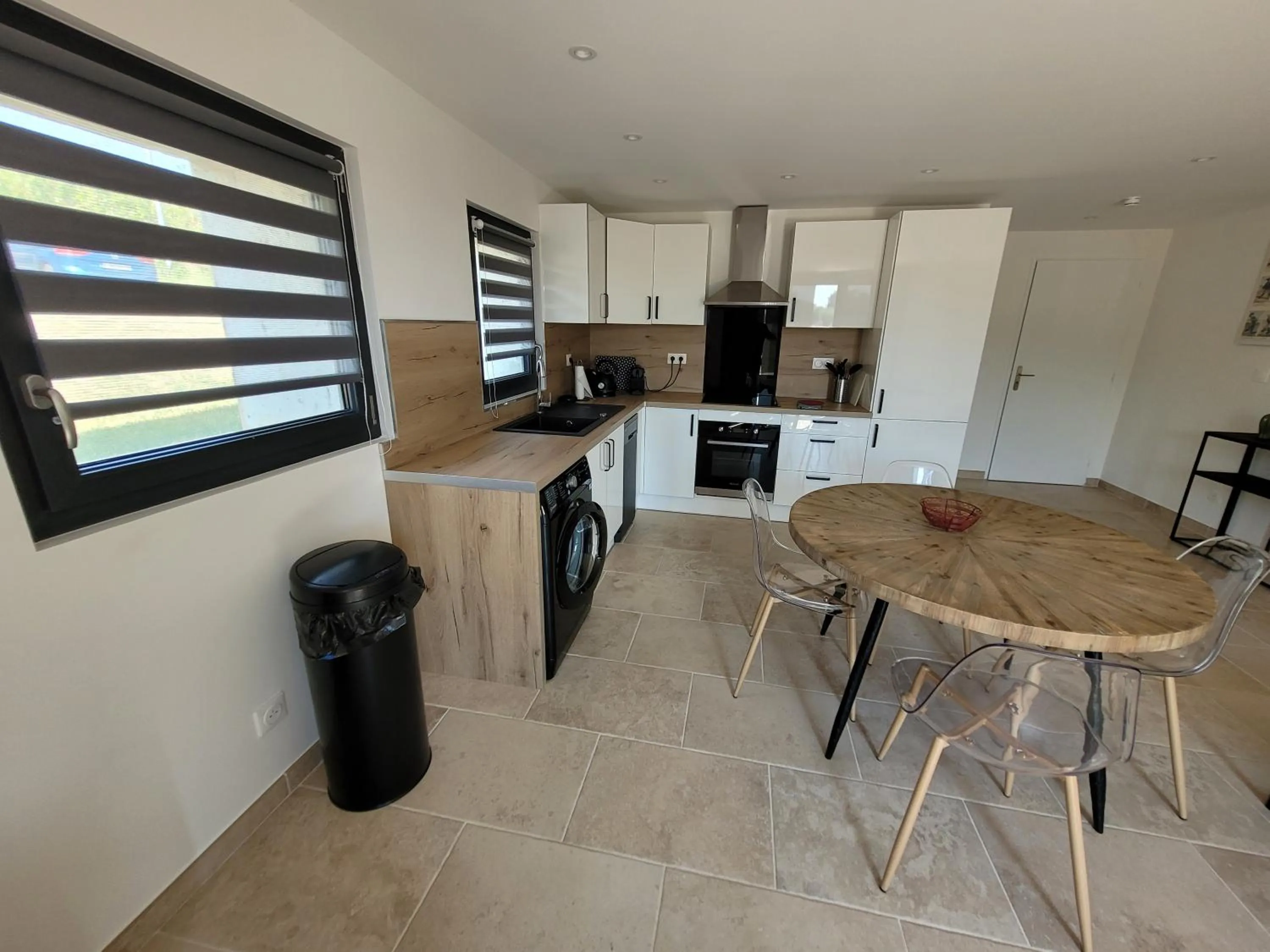 Seating area in la bastide de l'adrech