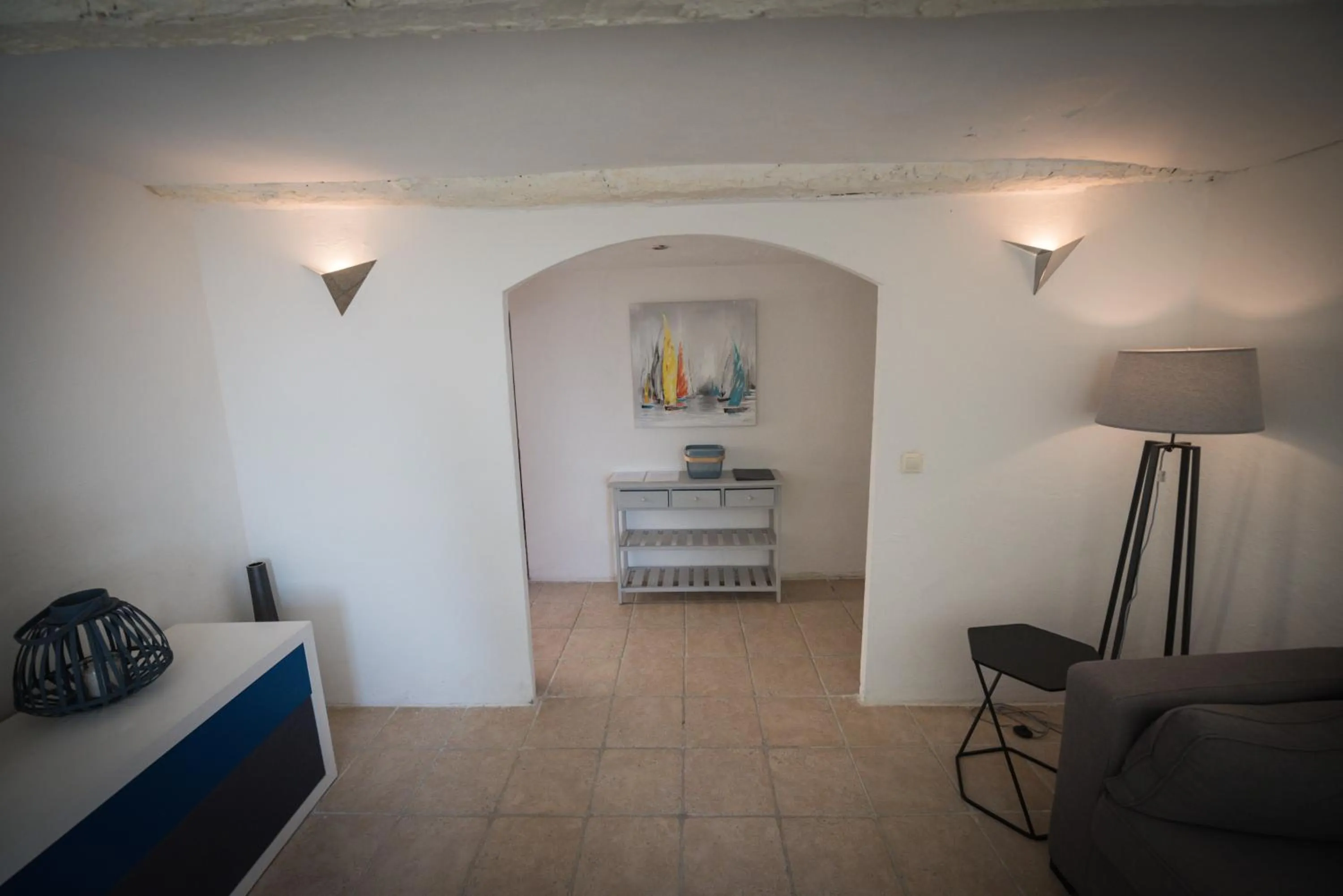 Living room in la bastide de l'adrech
