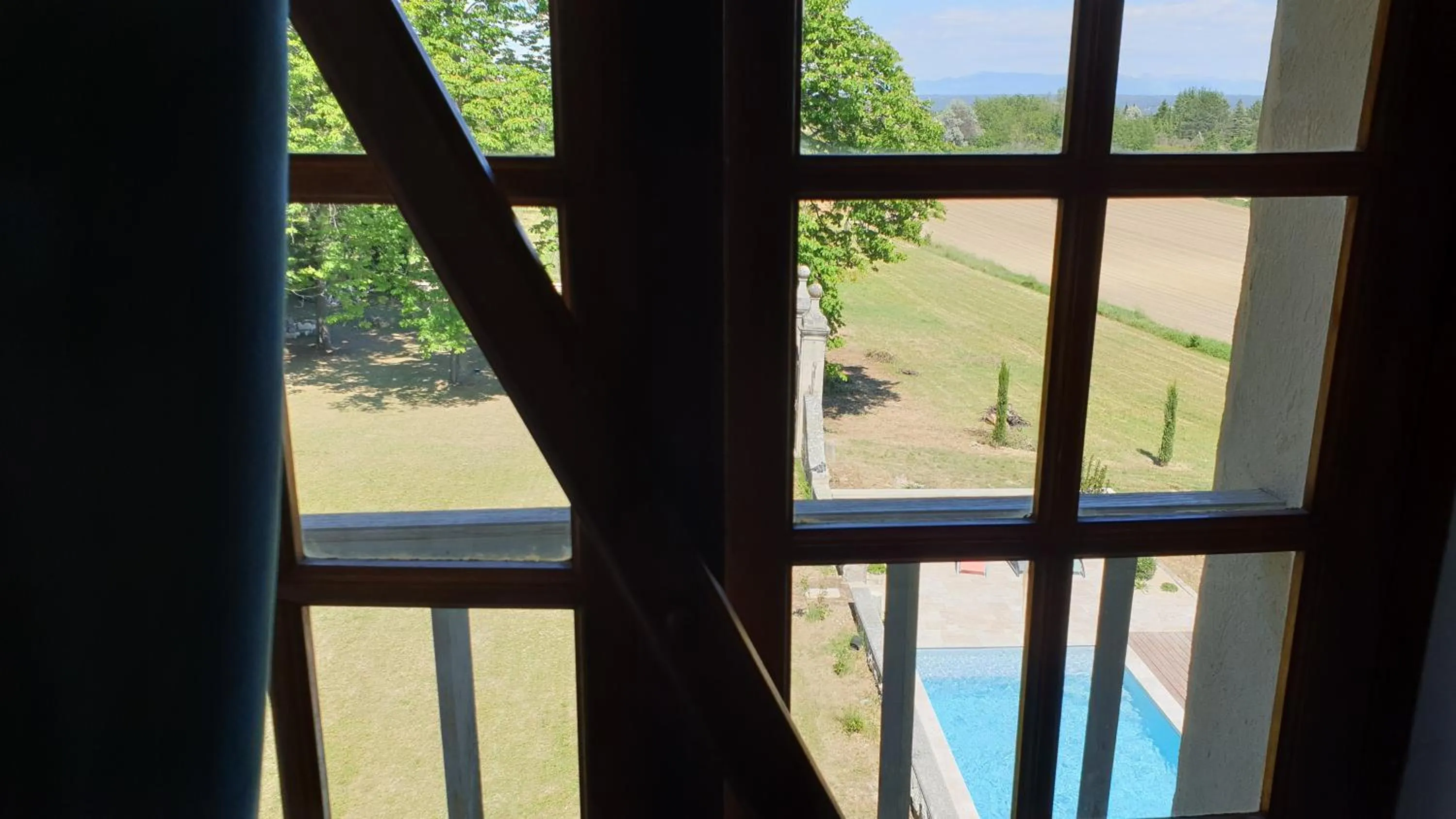 Garden in la bastide de l'adrech