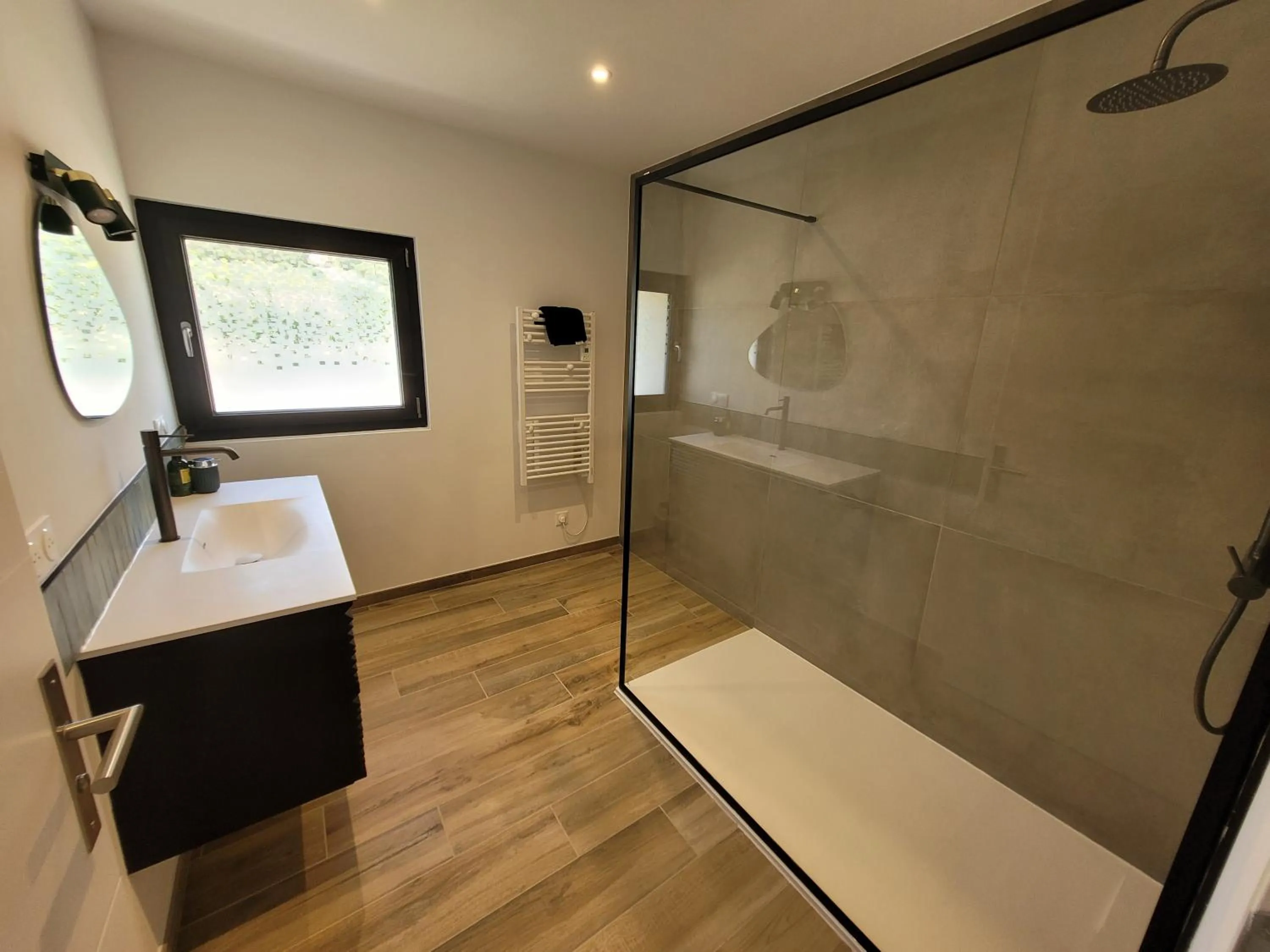Bathroom in la bastide de l'adrech