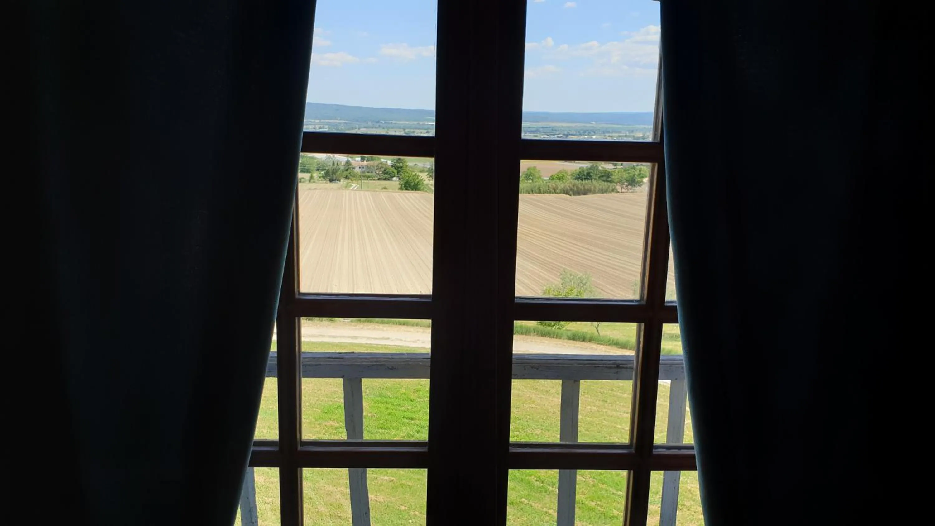 View (from property/room) in la bastide de l'adrech