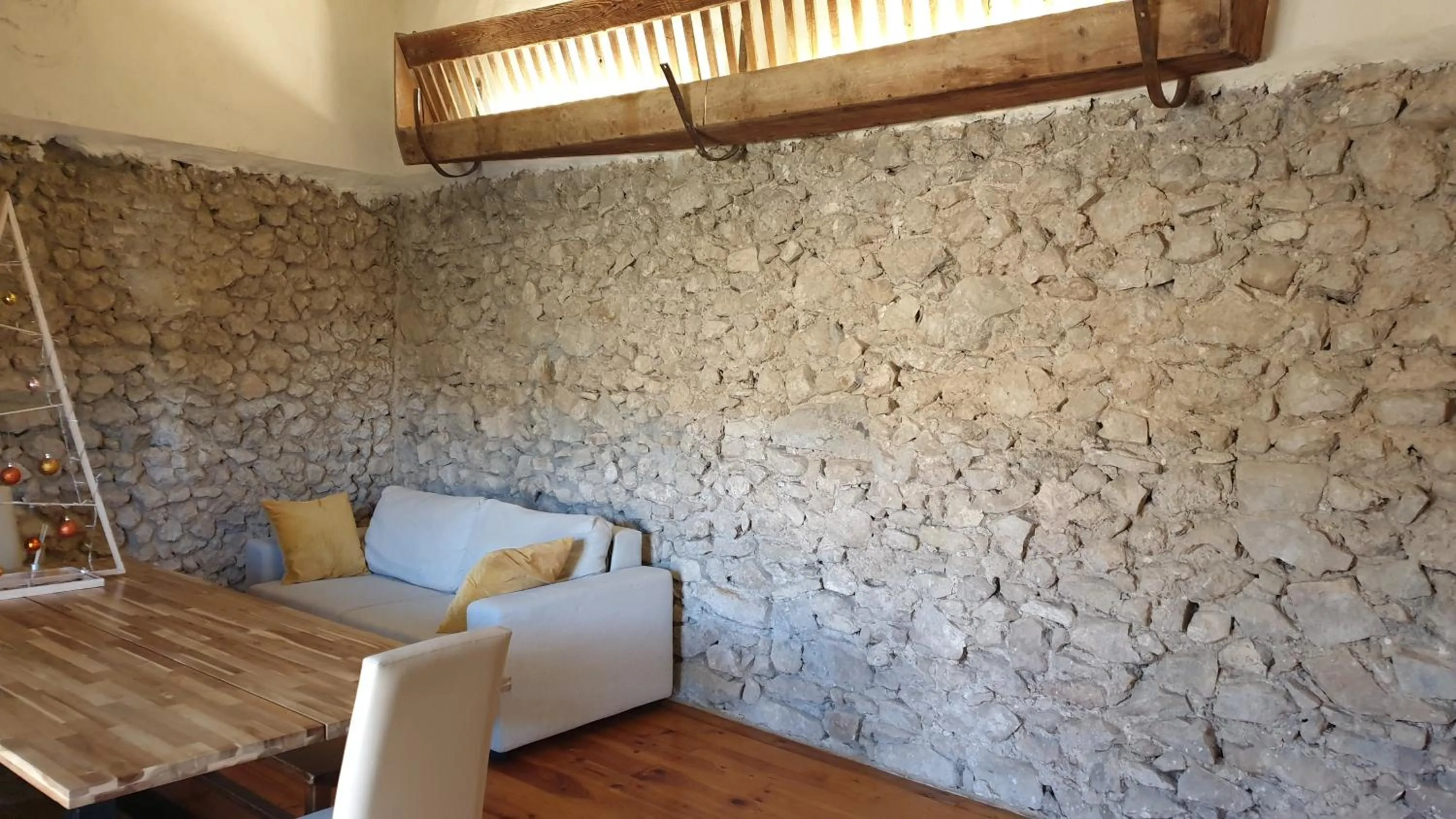 Living room in la bastide de l'adrech