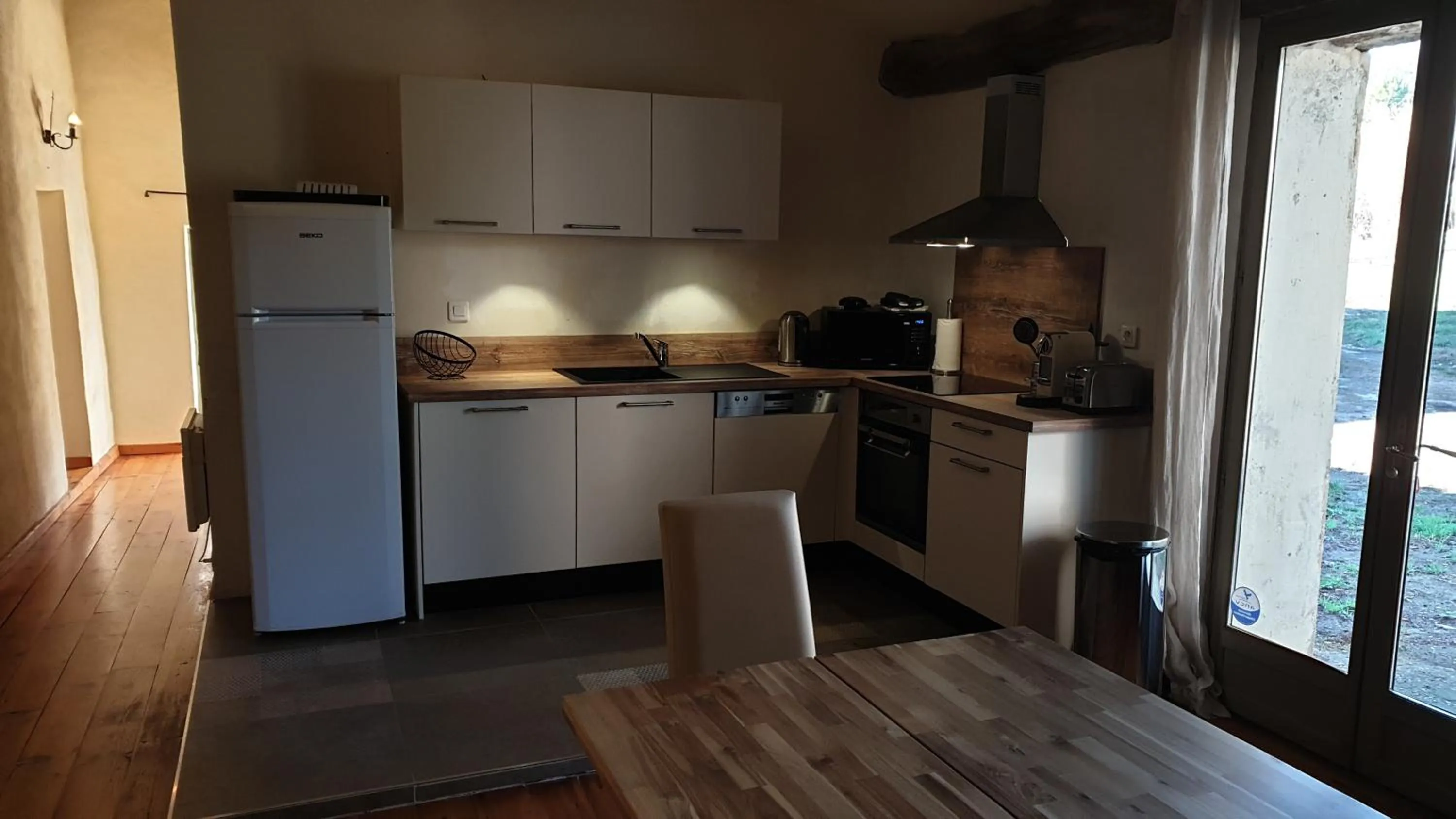 Kitchen or kitchenette in la bastide de l'adrech