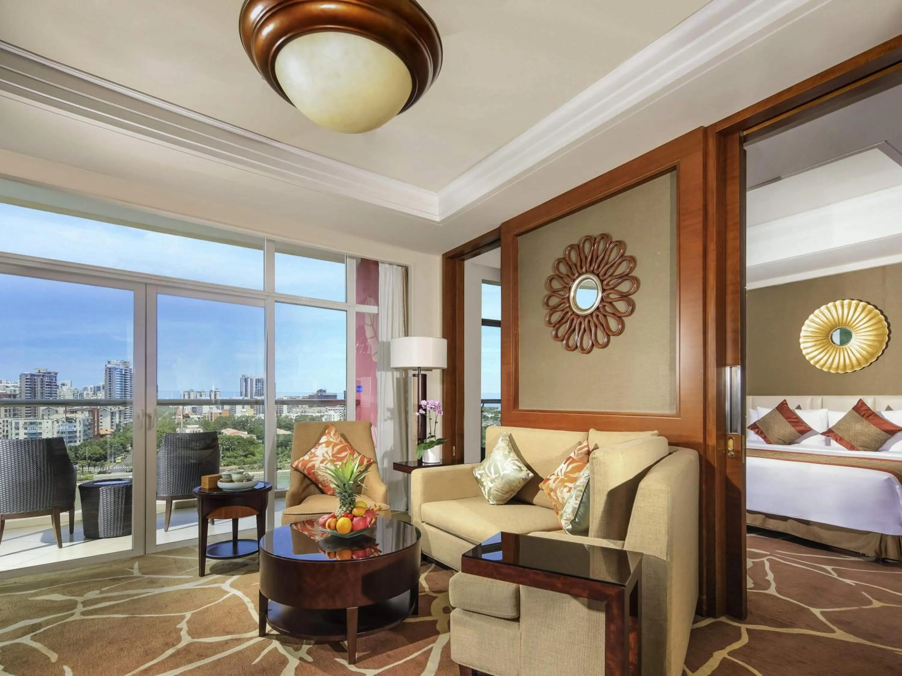 Bedroom, Bed in Pullman Haikou