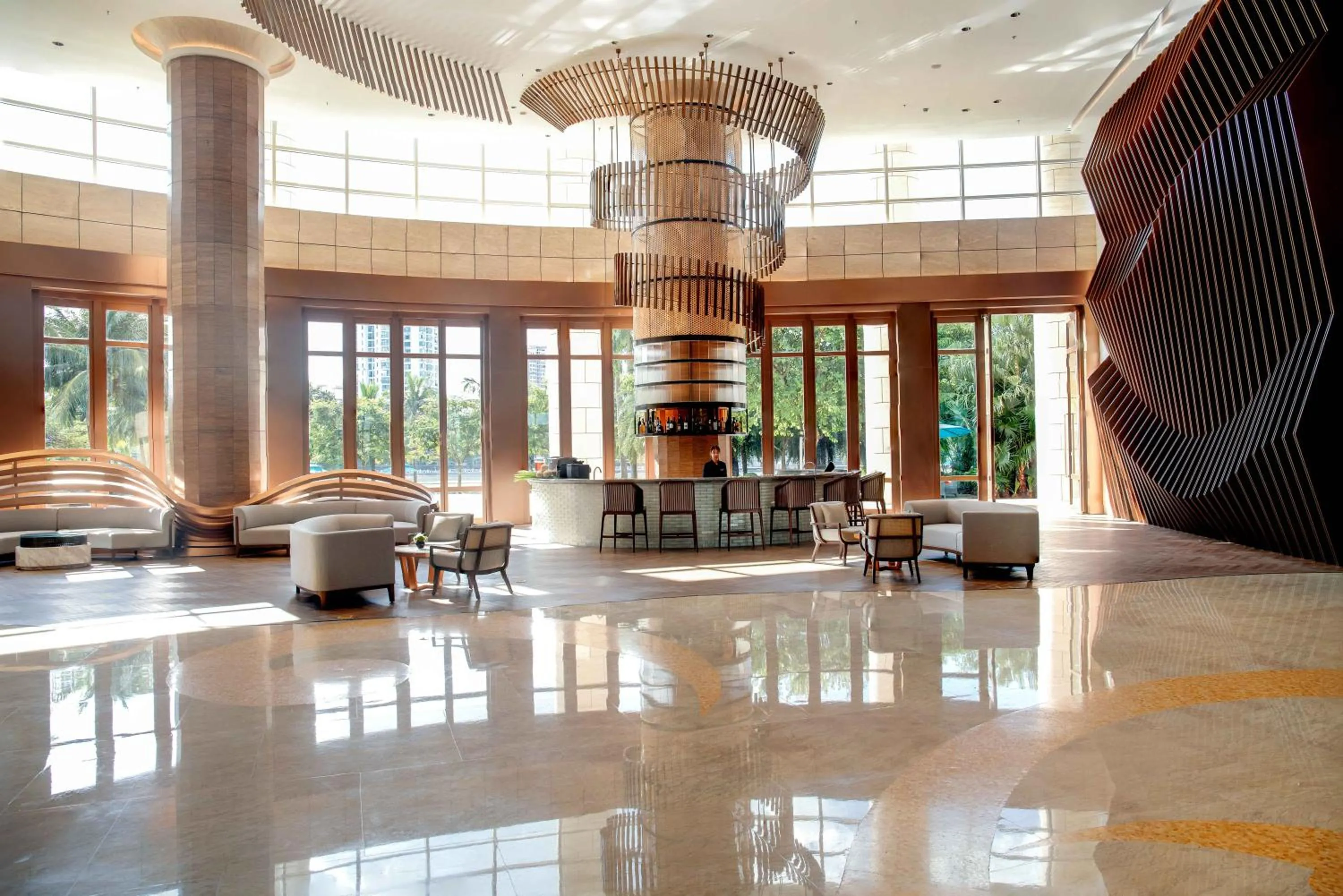 Lobby or reception in Pullman Haikou
