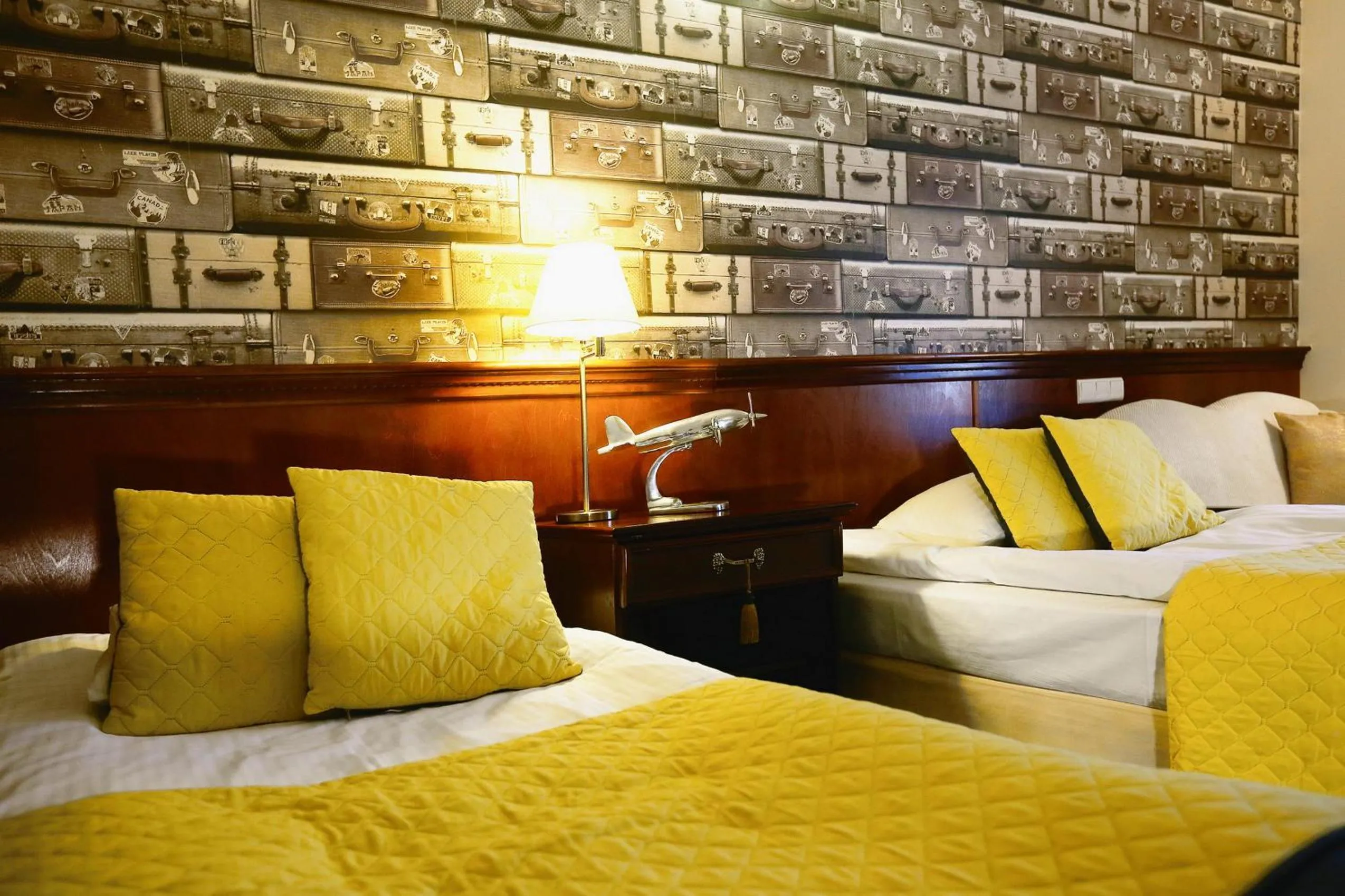 Bed in Hotel Imperium
