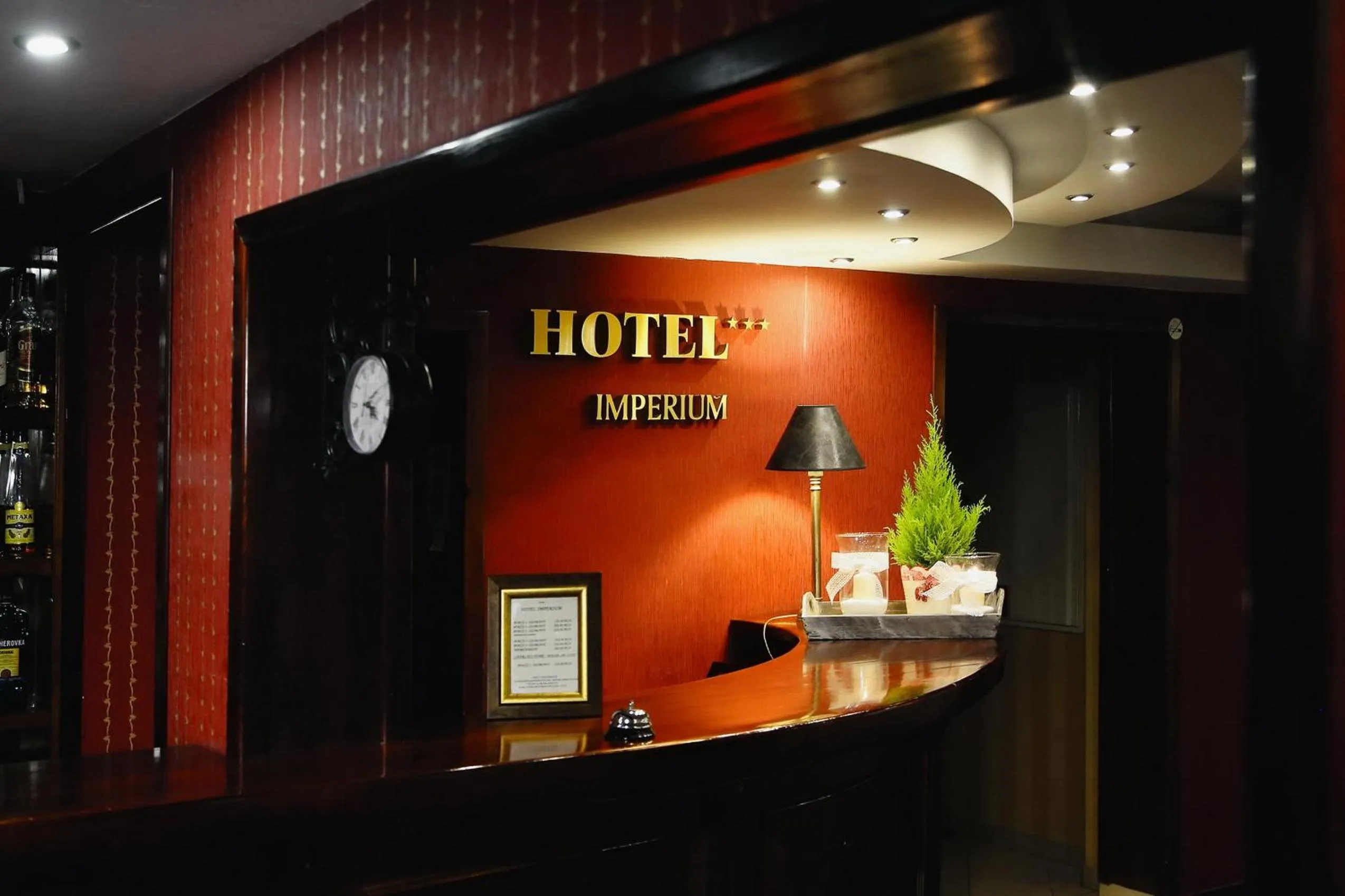 Lobby or reception in Hotel Imperium