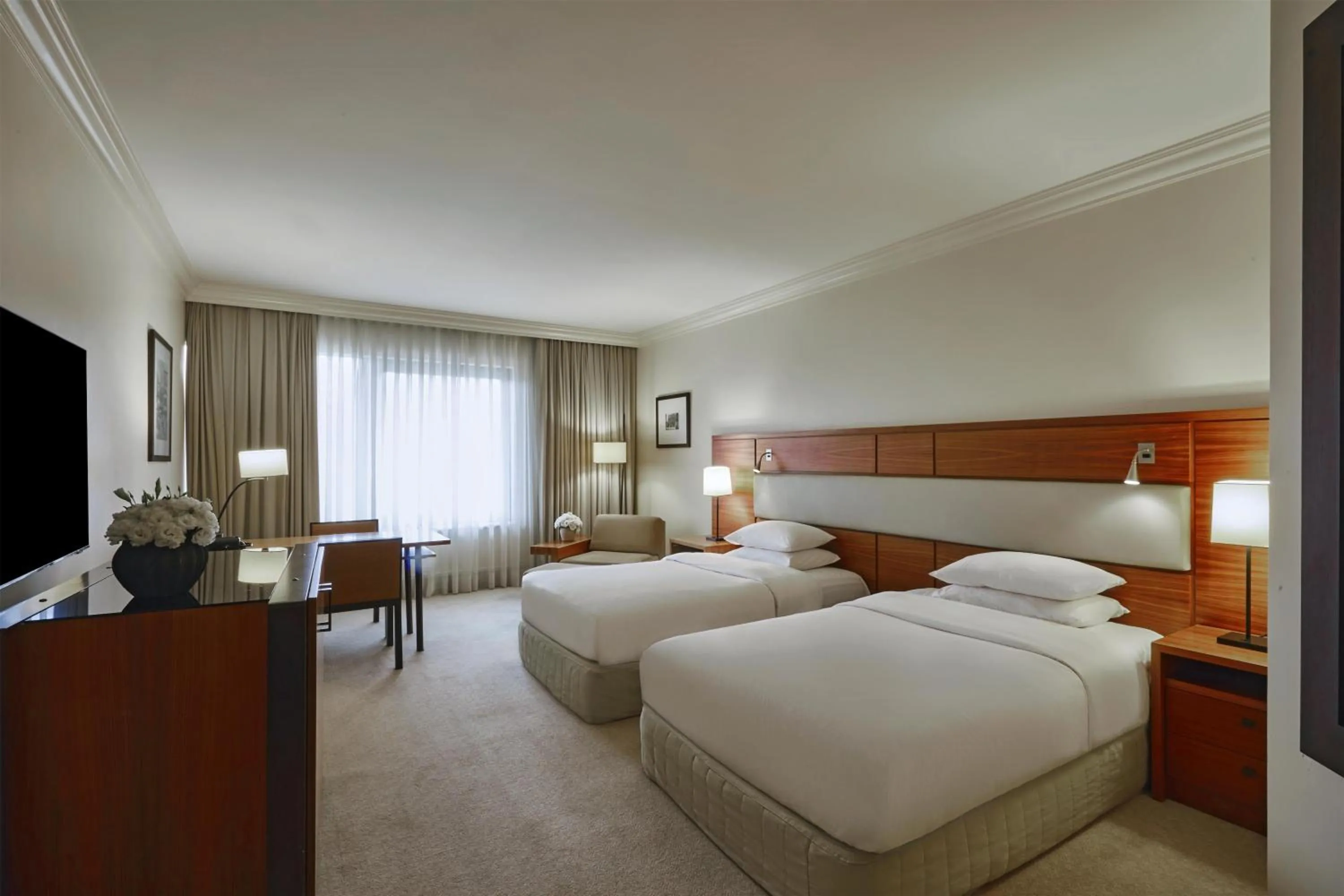 Bedroom, Bed in Grand Hyatt Istanbul