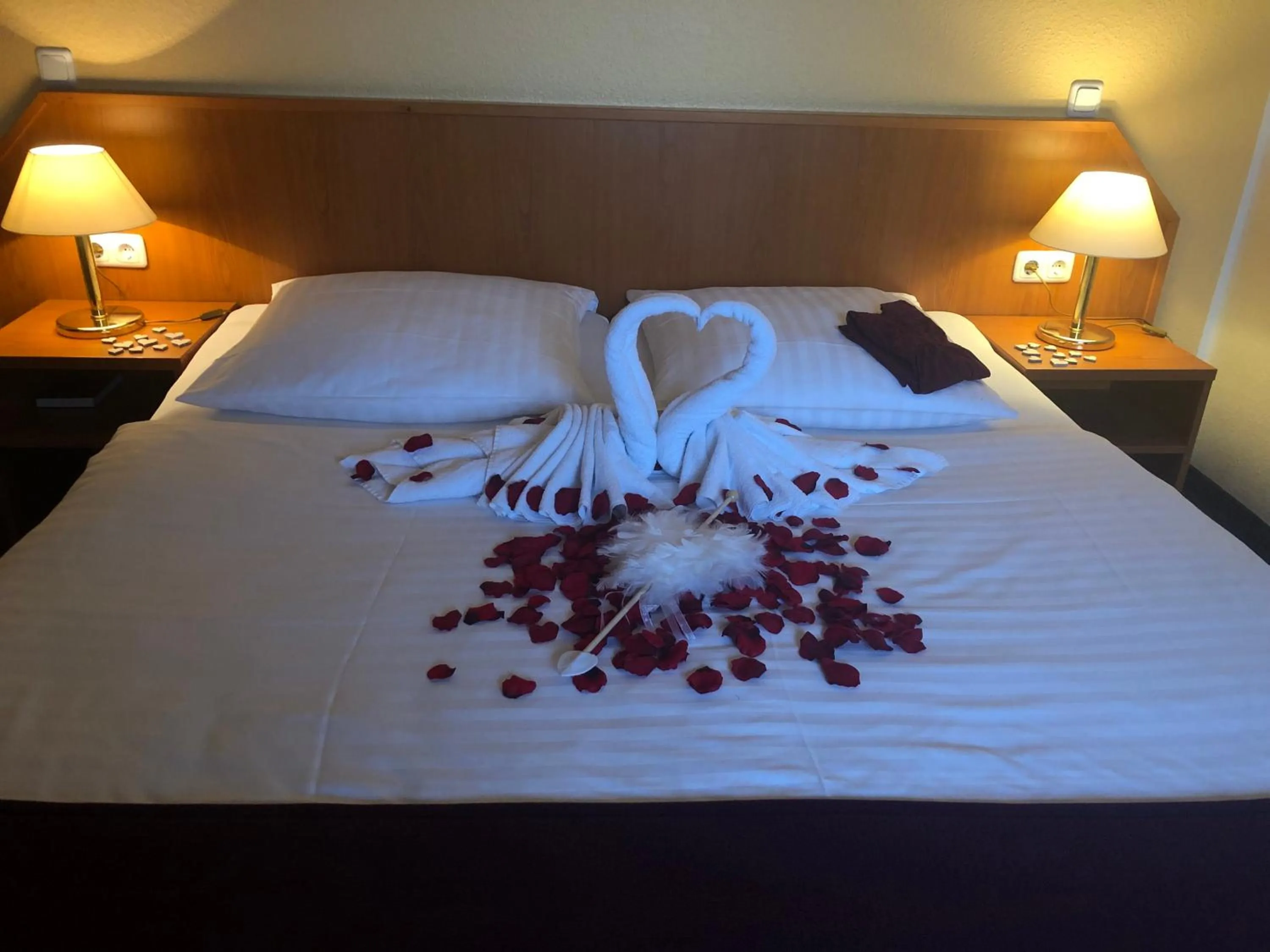 Bed in Hotel La Musica