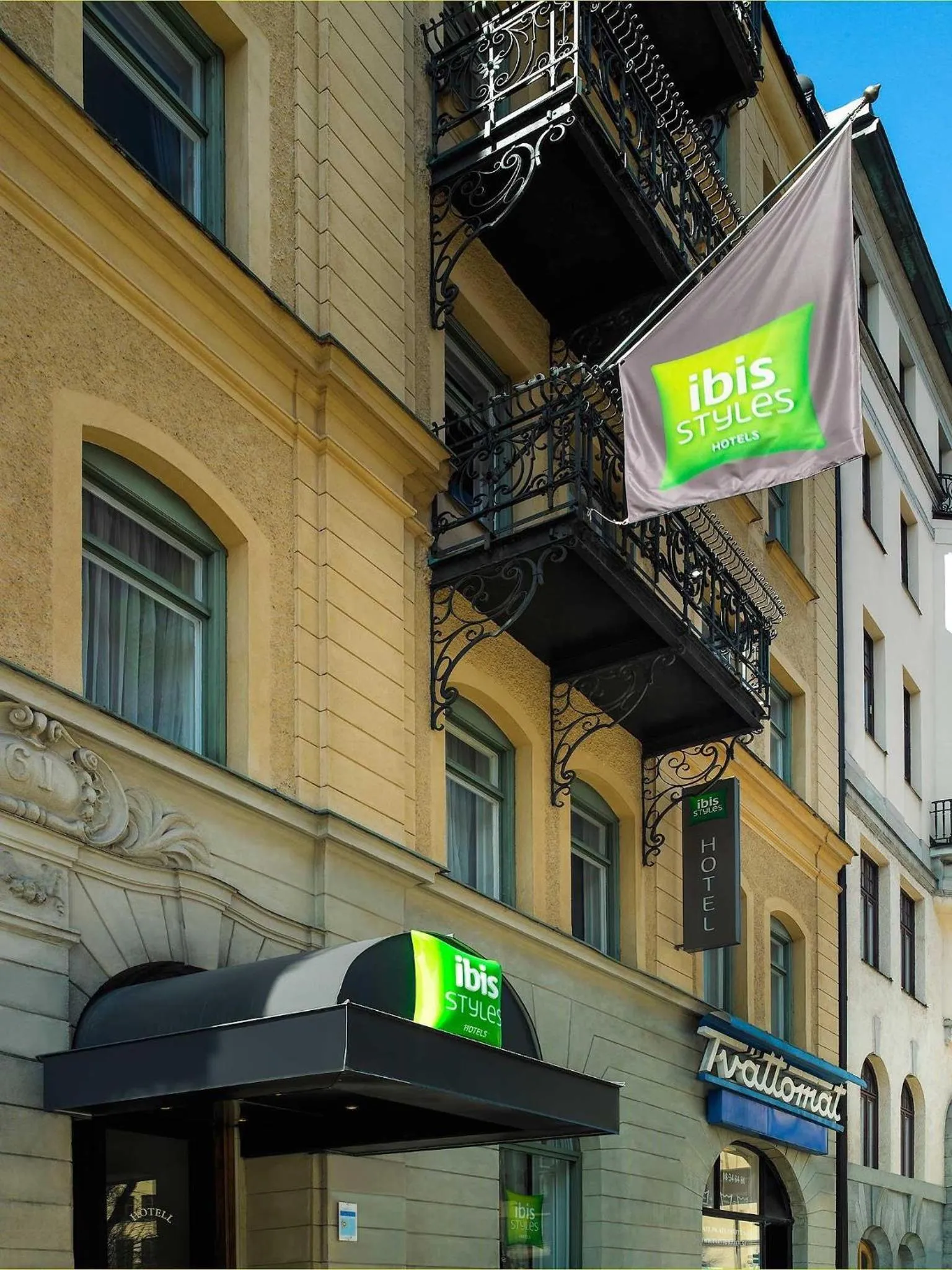 Property building in Ibis Styles Stockholm Odenplan