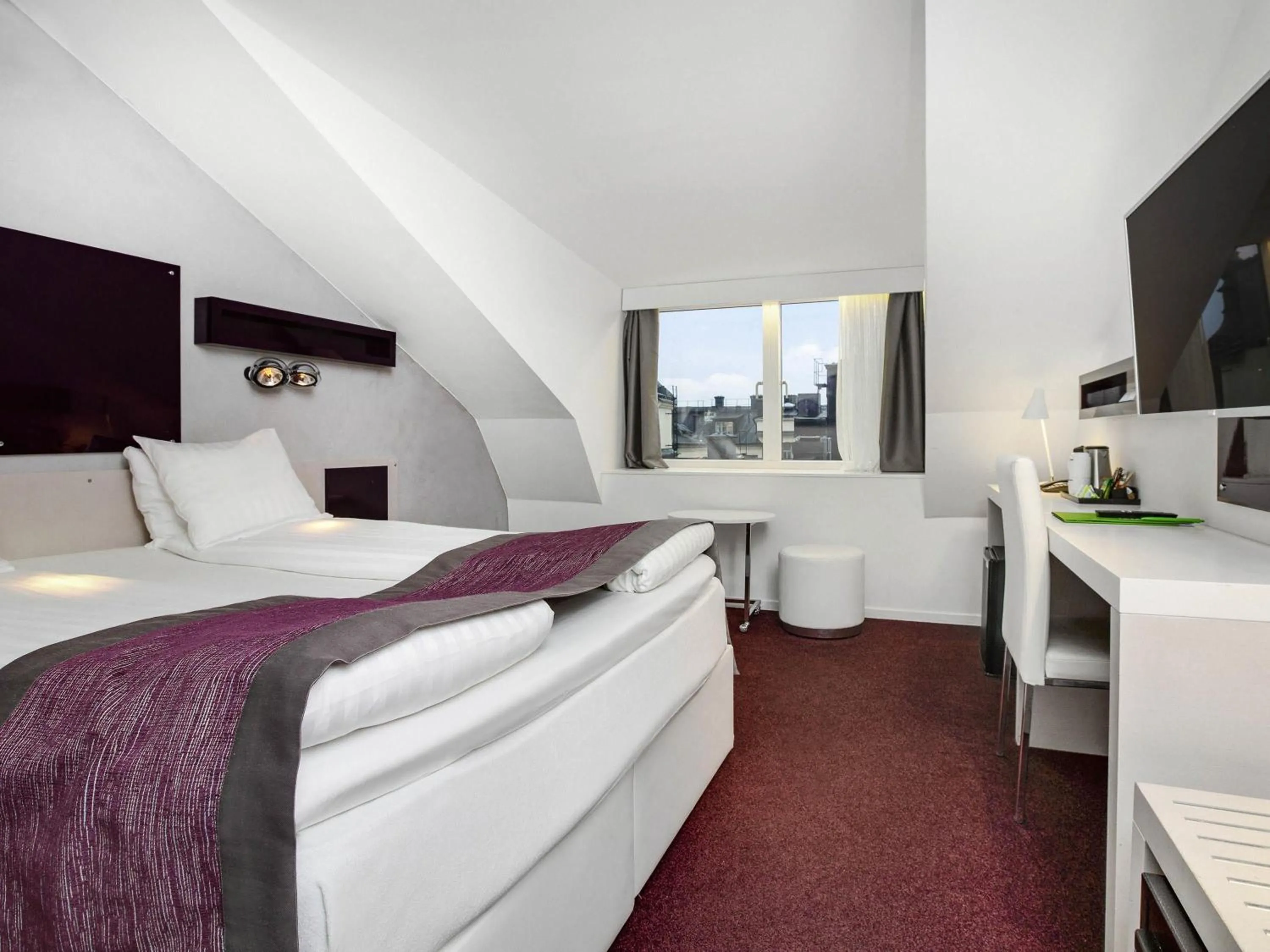Bedroom, Bed in Ibis Styles Stockholm Odenplan